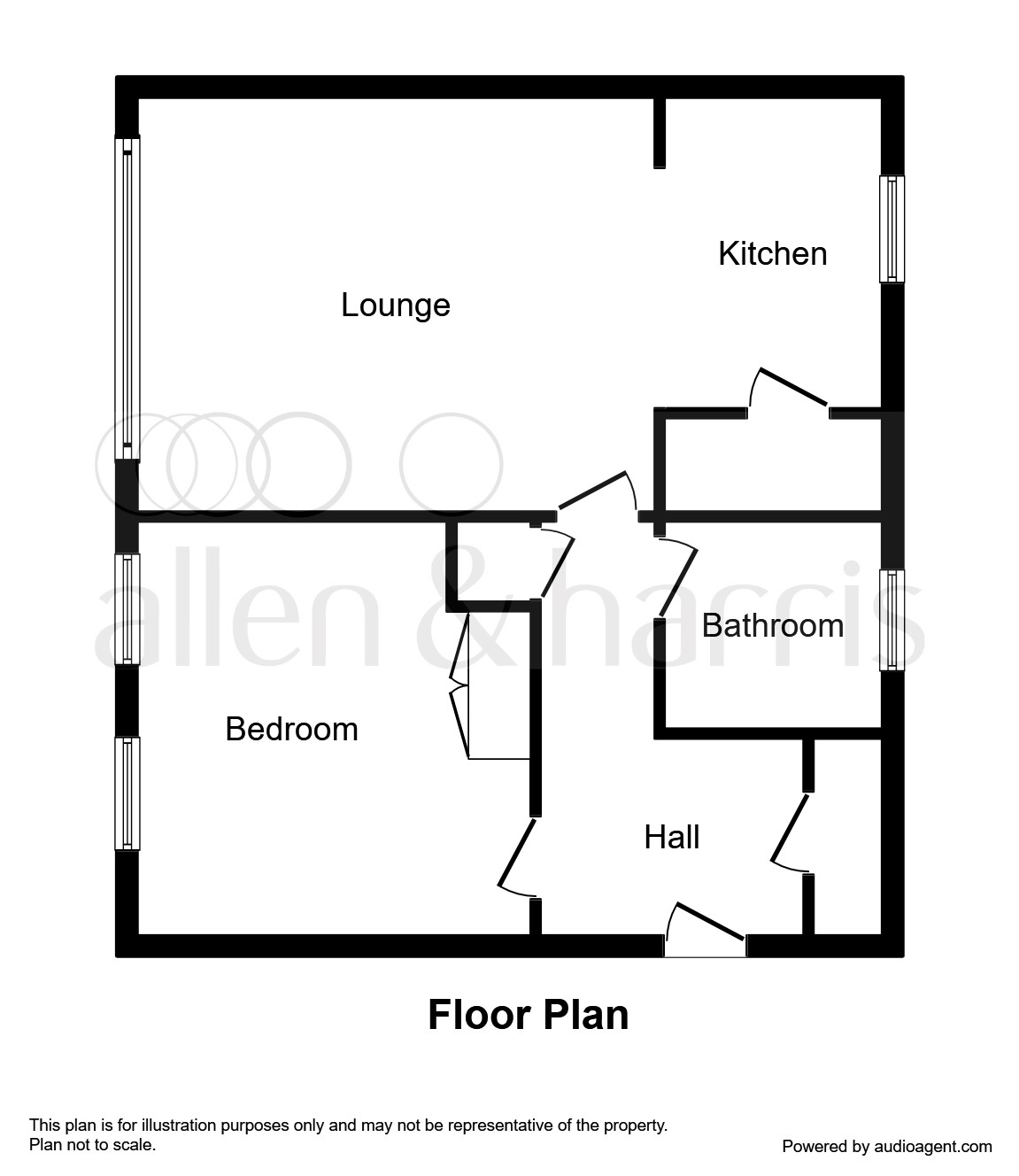 1 Bedrooms Flat for sale in Colston Road, Bishopbriggs, Glasgow G64
