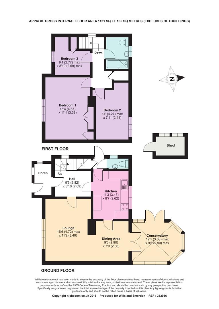 63, Nightingale Crescent, West Horsley floorplan