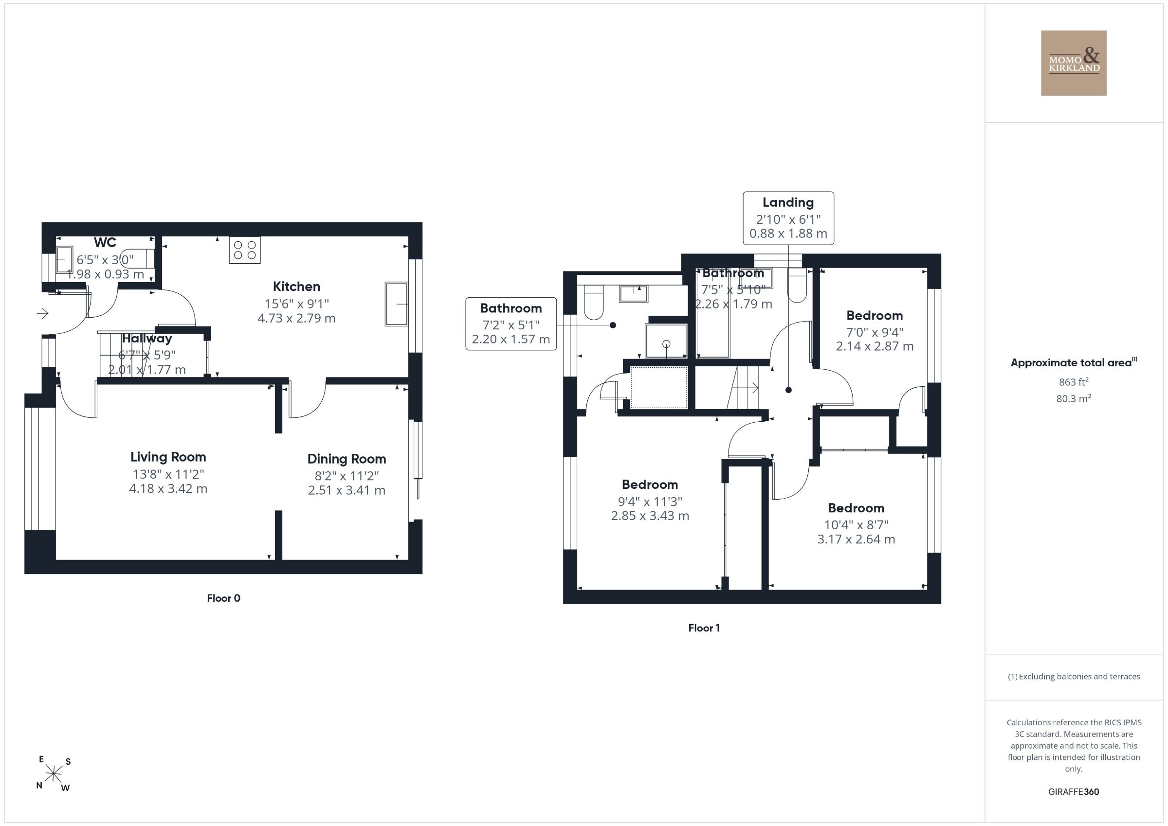 16 Cameron Way, Glasgow floorplan