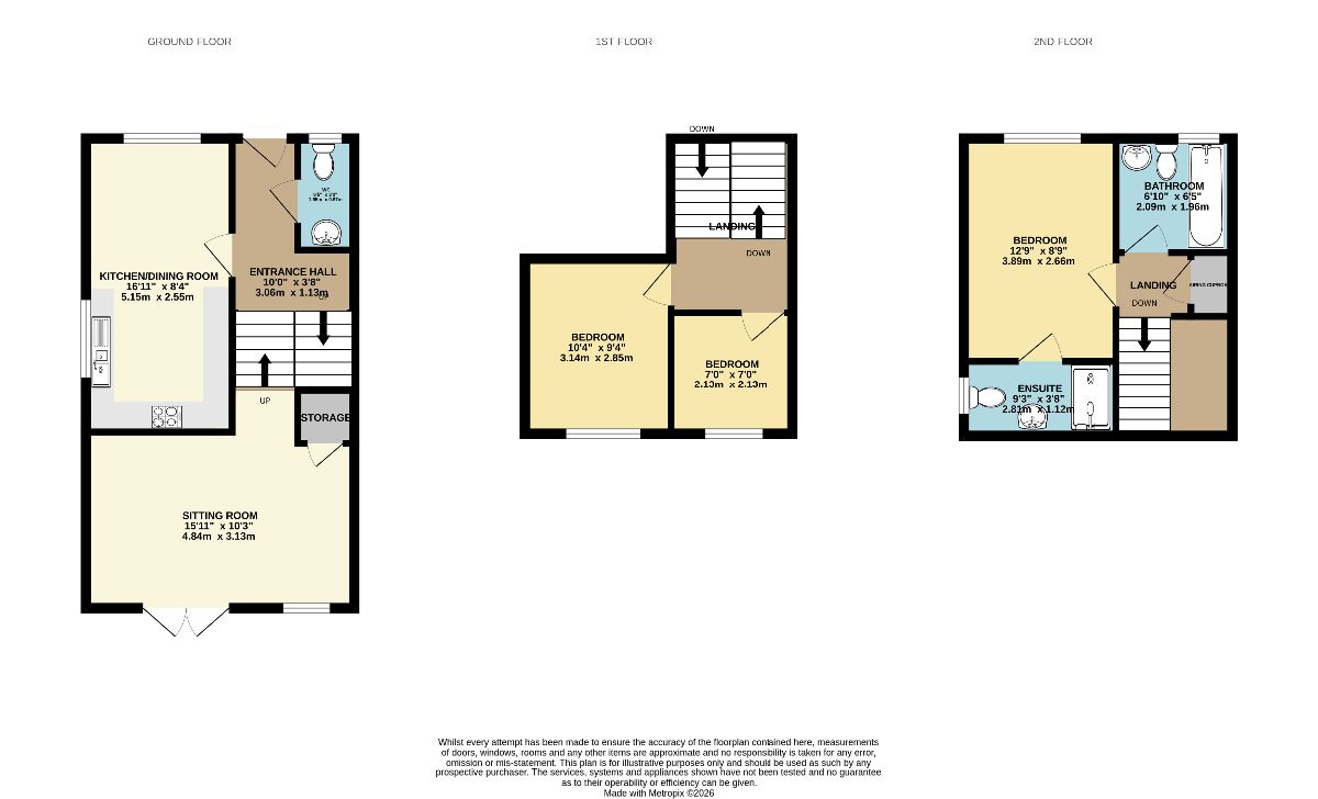 28, Broom Park, Okehampton floorplan