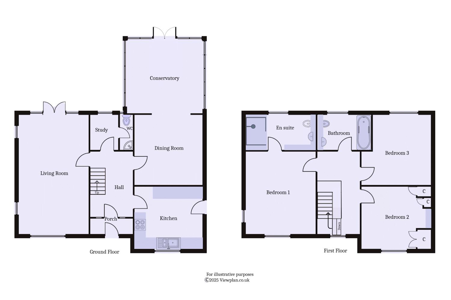 93, Westbourne Road, Penarth floorplan