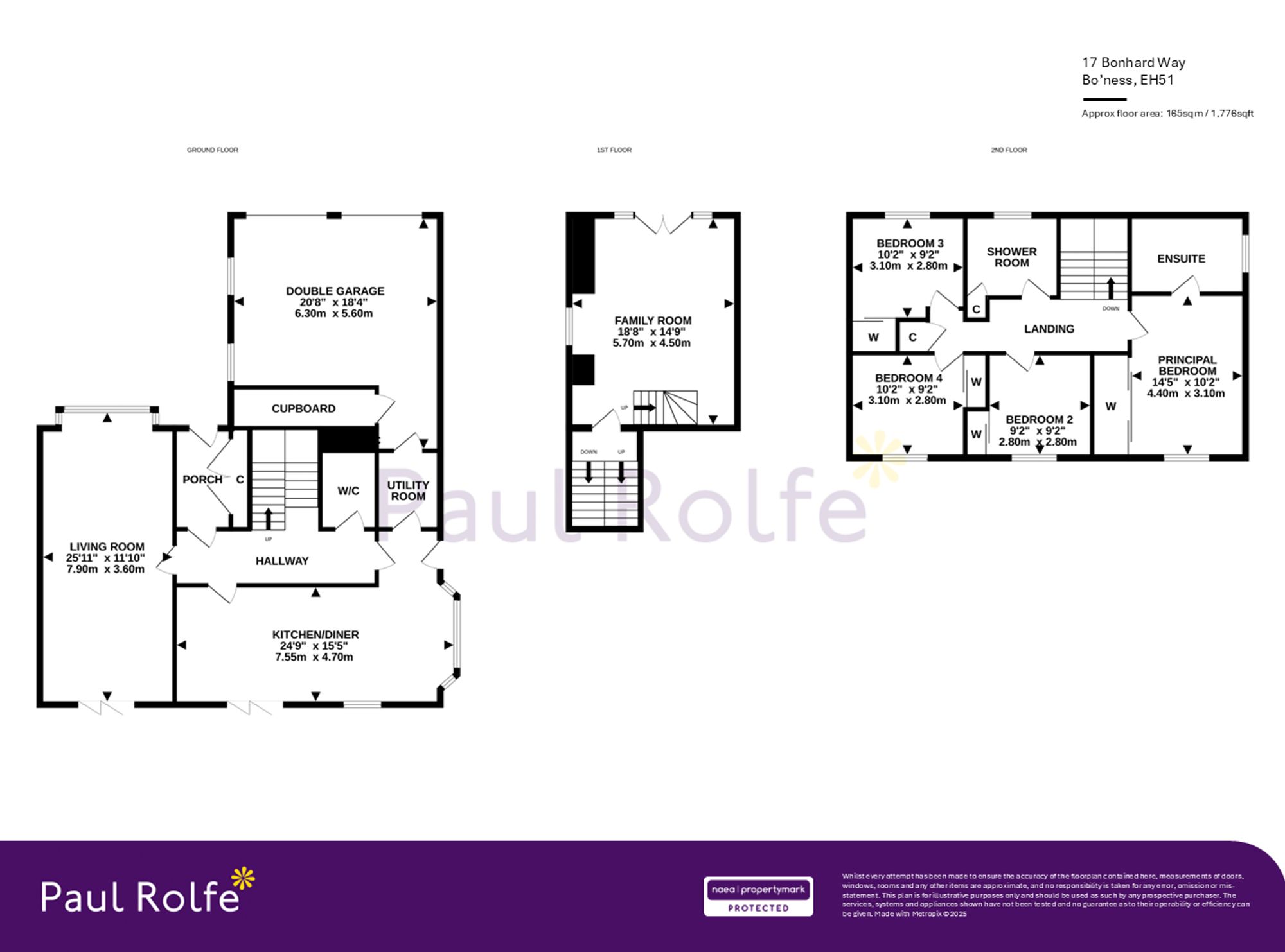 17 Bonhard Way, Bo'ness floorplan