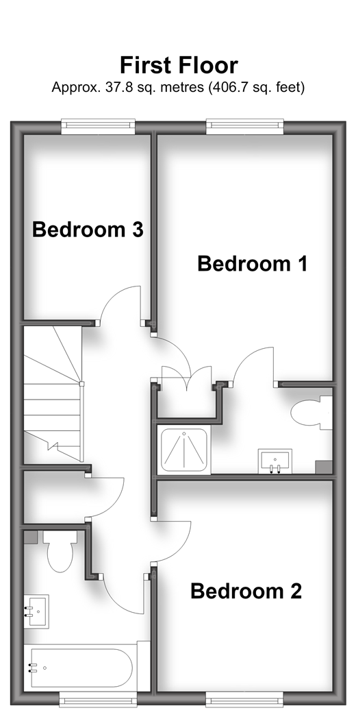 Castle View, Hythe floorplan