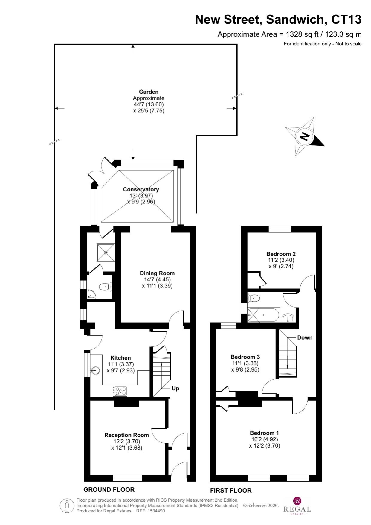 New Street, Sandwich floorplan