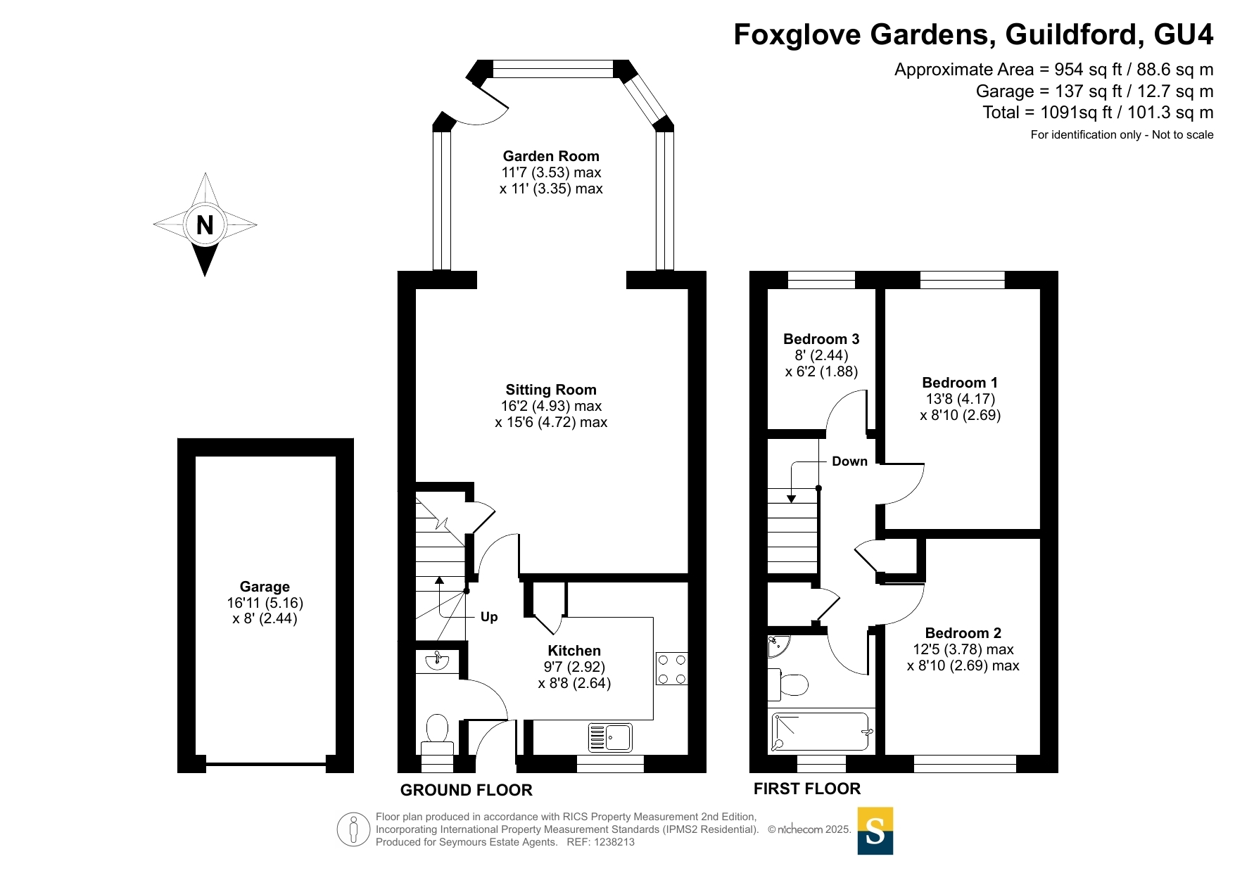 26, Foxglove Gardens, Guildford floorplan