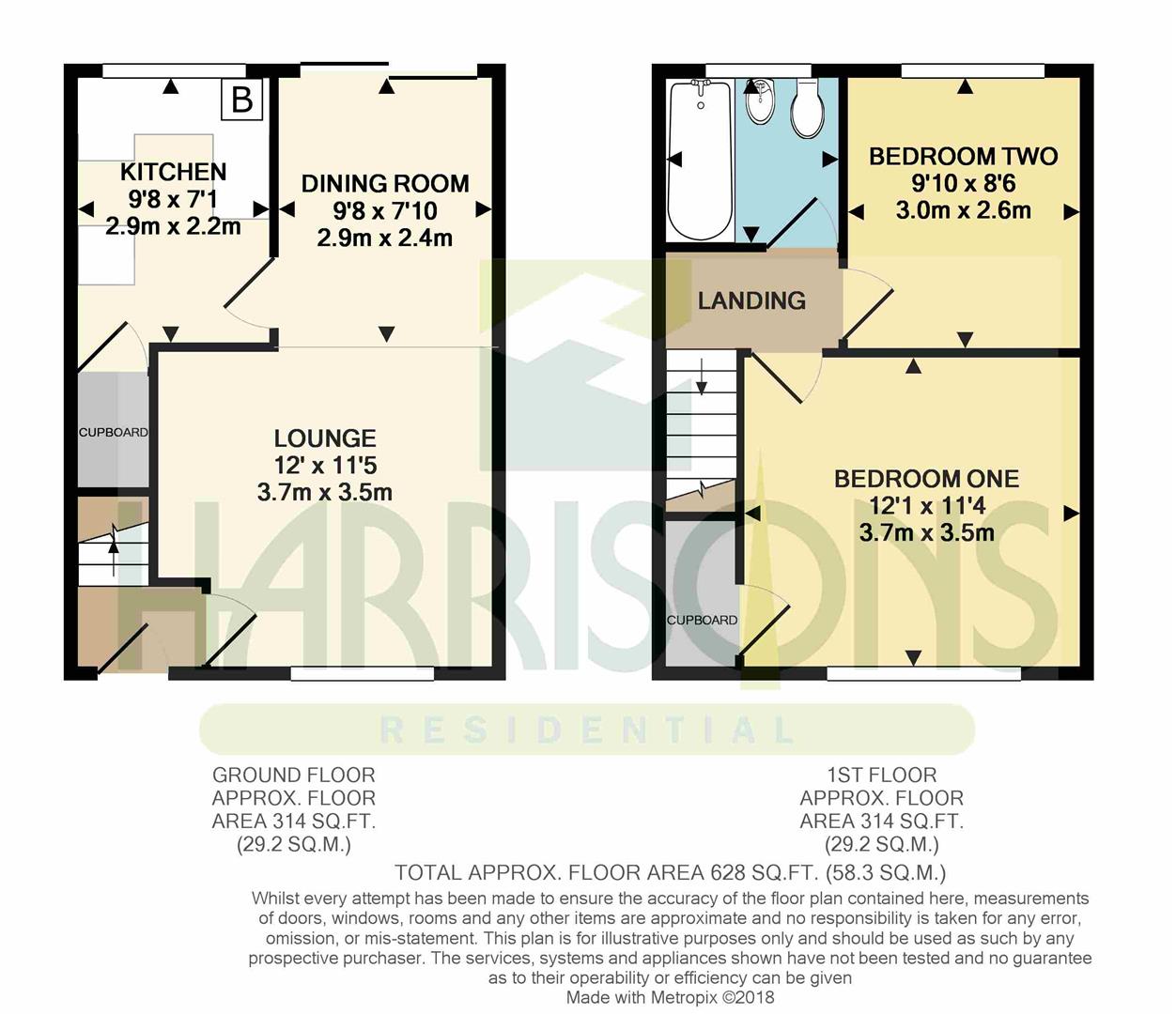 2 Bedrooms Terraced house for sale in Hilton Drive, Sittingbourne ME10