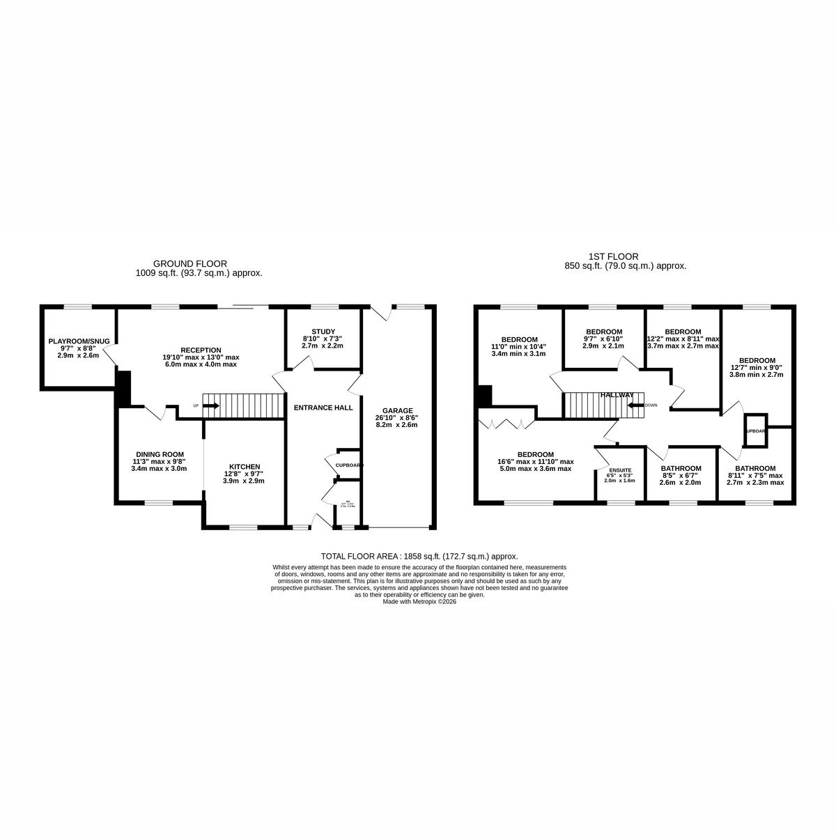 38, The Rocks Road, West Malling floorplan