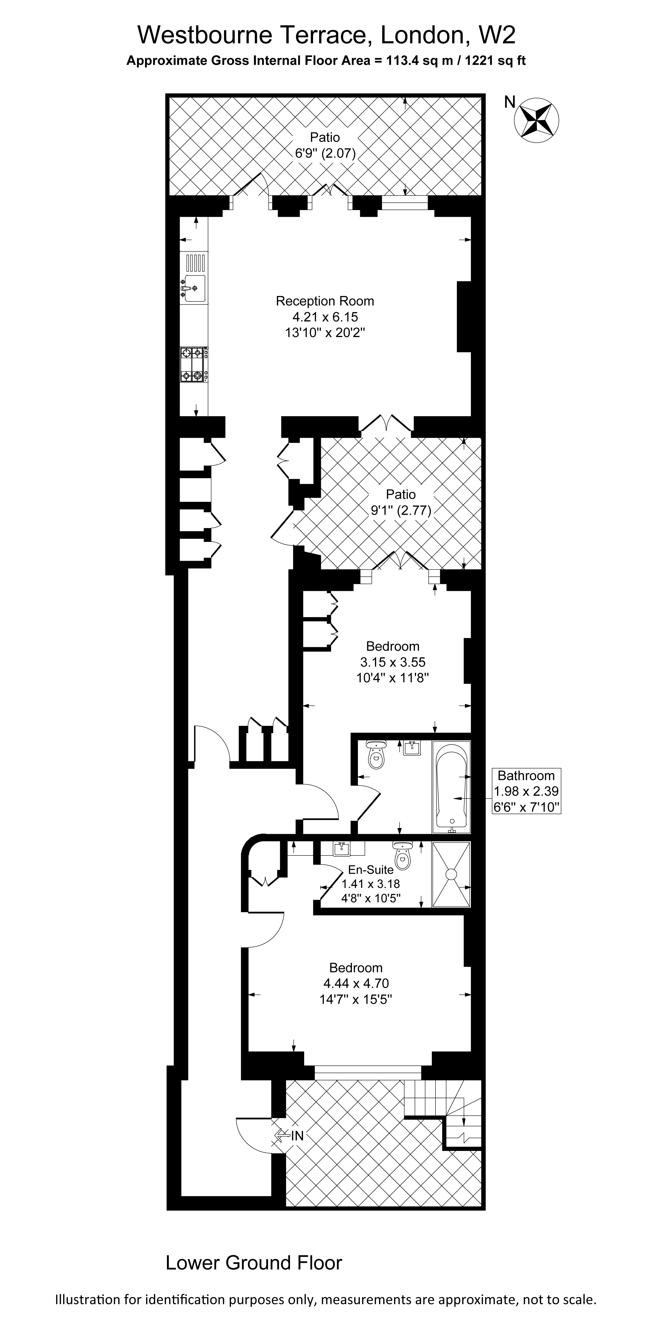 Westbourne Terrace, 45A, Westbourne Terrace, London floorplan