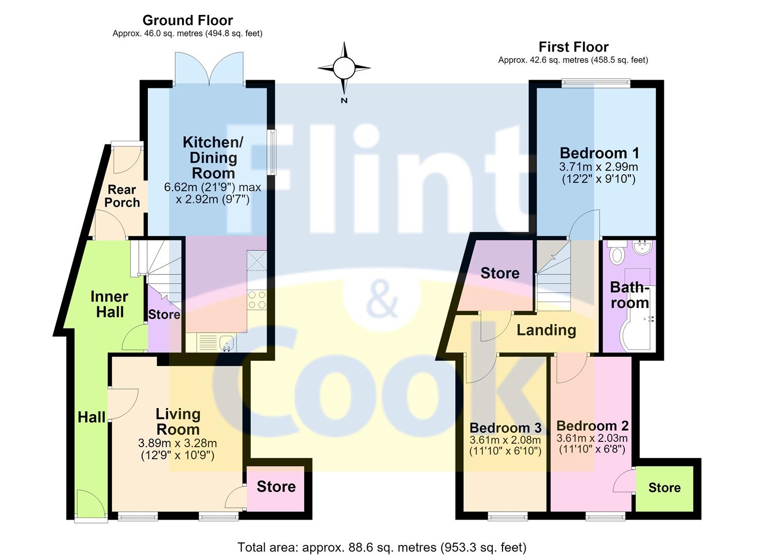 4, Wallflower Row, Hereford floorplan