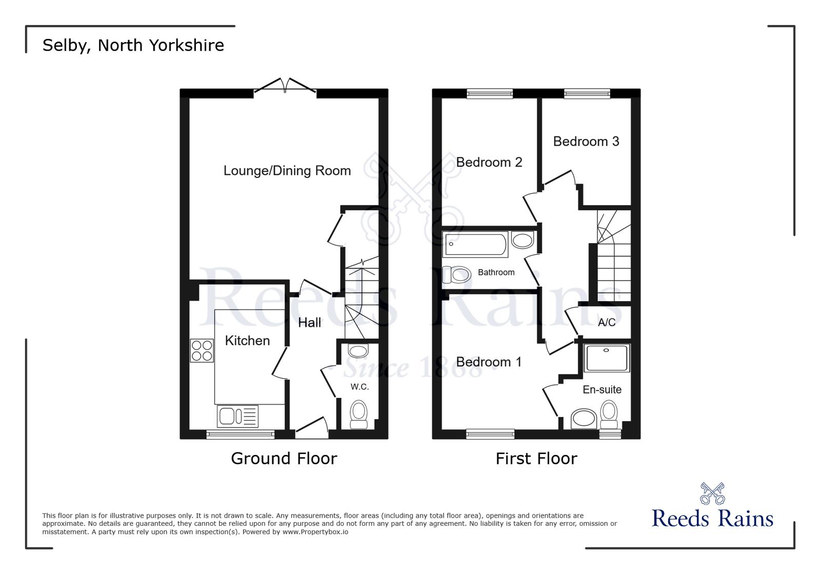 7, Elm Close, North Yorkshire floorplan
