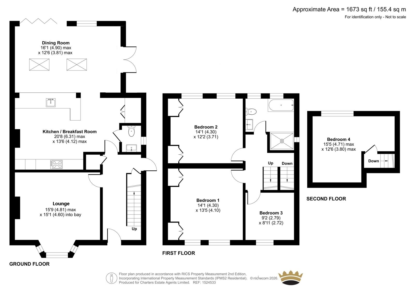 1, Ethelburt Avenue, Southampton floorplan