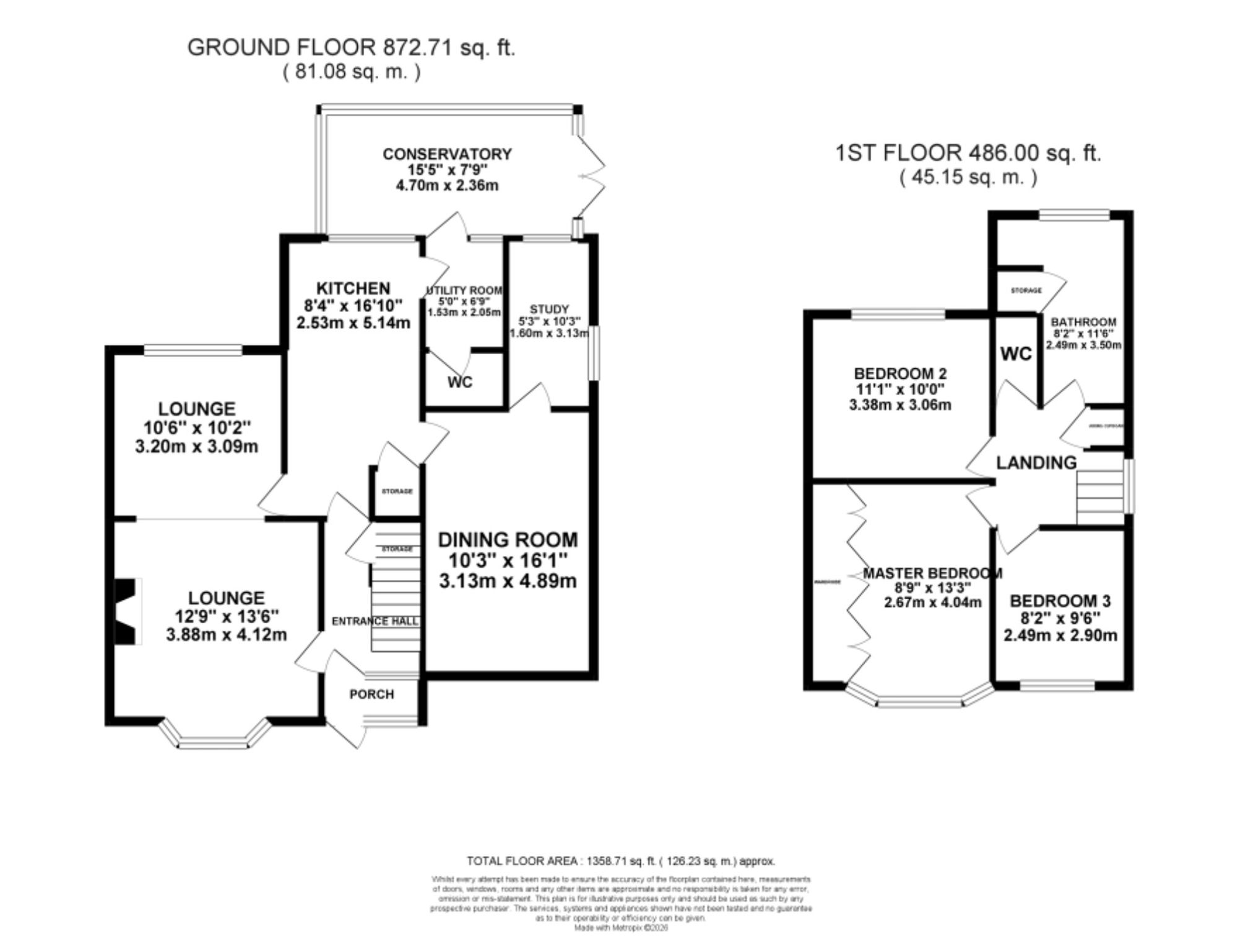 34 Riverside Road, Stoke-On-Trent floorplan