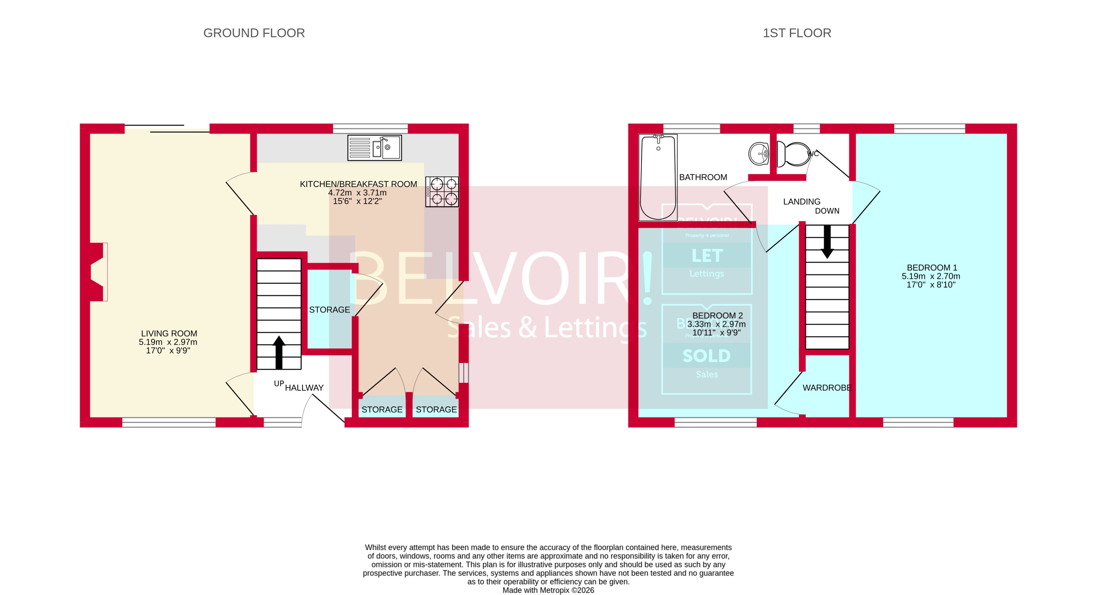 68, Brooklands Parade, Wolverhampton floorplan