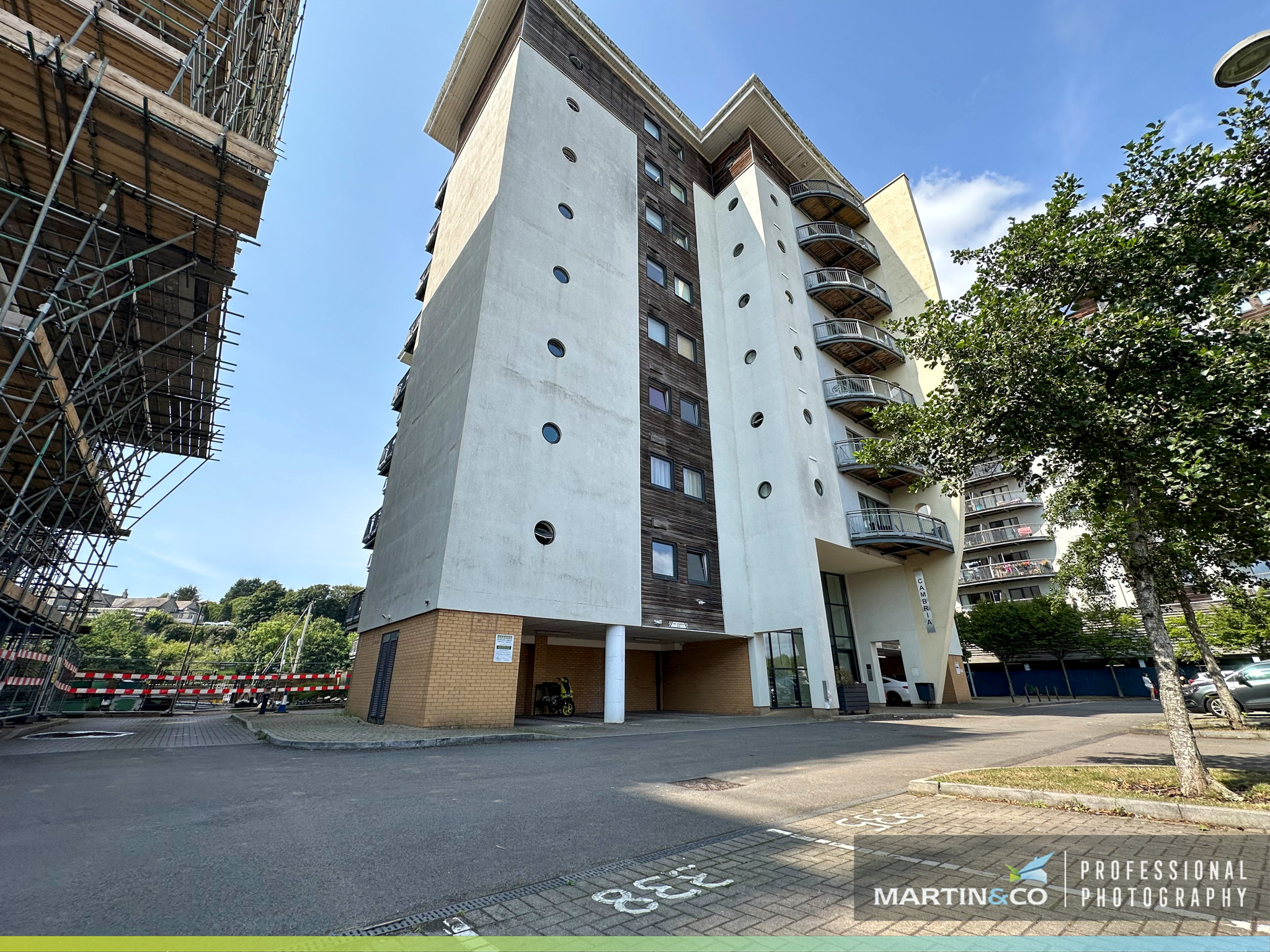 2-bed flat on 321, Cambria, Watkiss Way, Cardiff, £165,000
