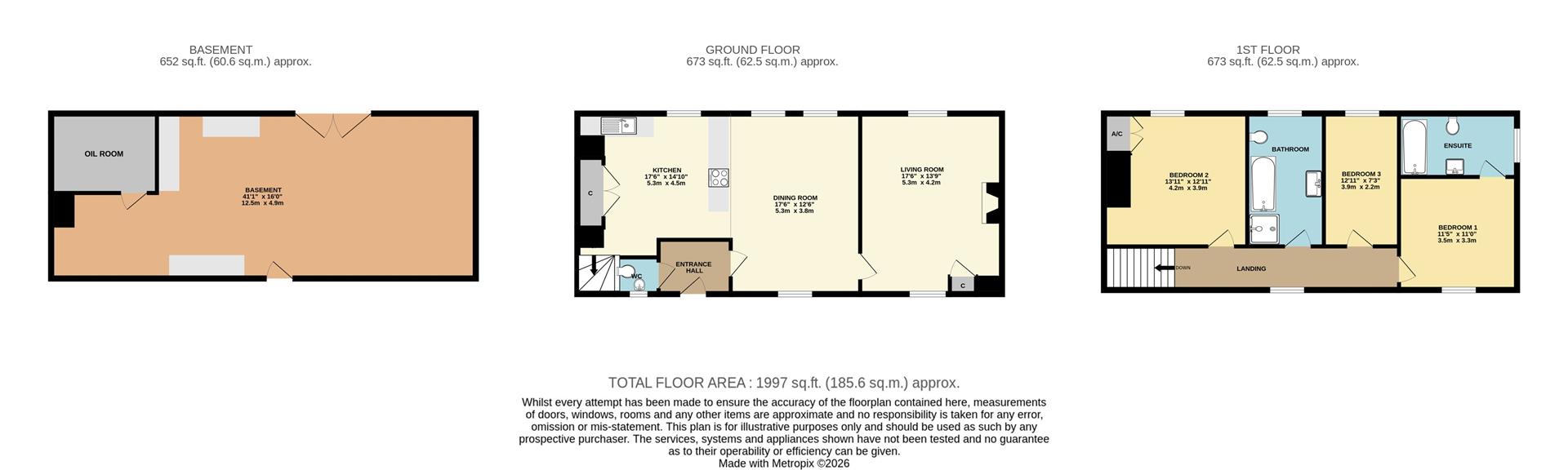 Hendra, Fore Street, Golant floorplan