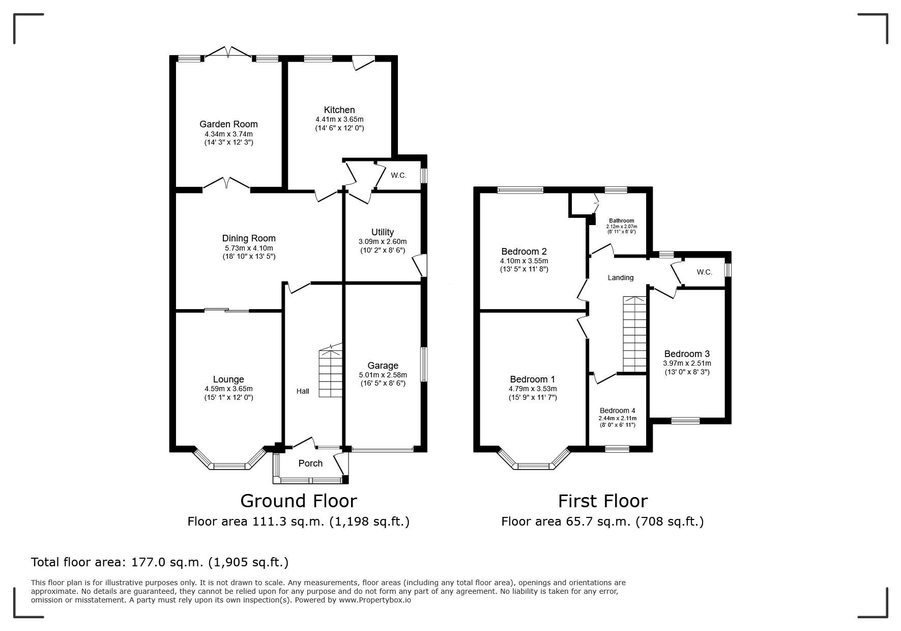 131, Junction Road, Stockton-on-Tees floorplan