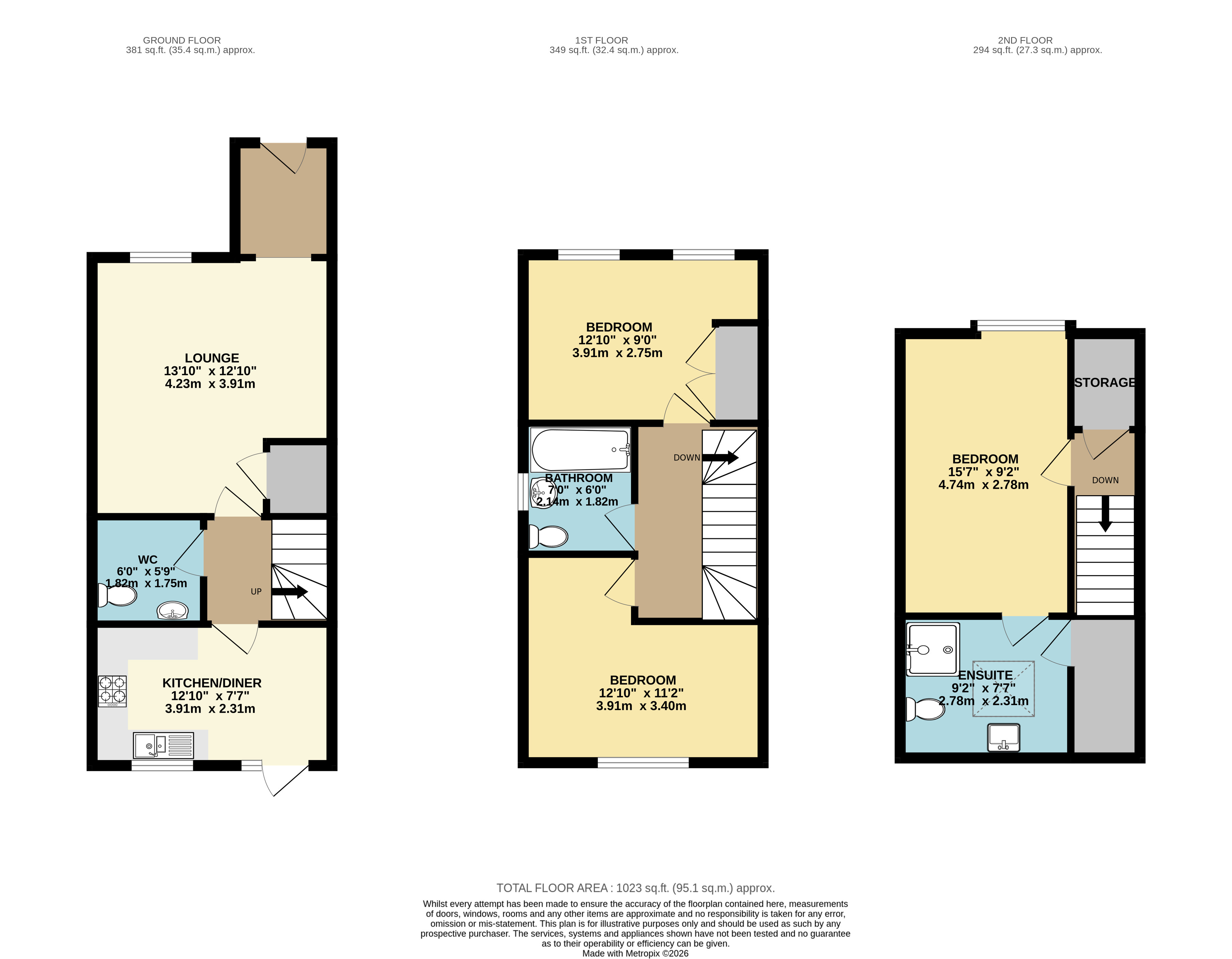 9, Garden Village Avenue, Leeds floorplan