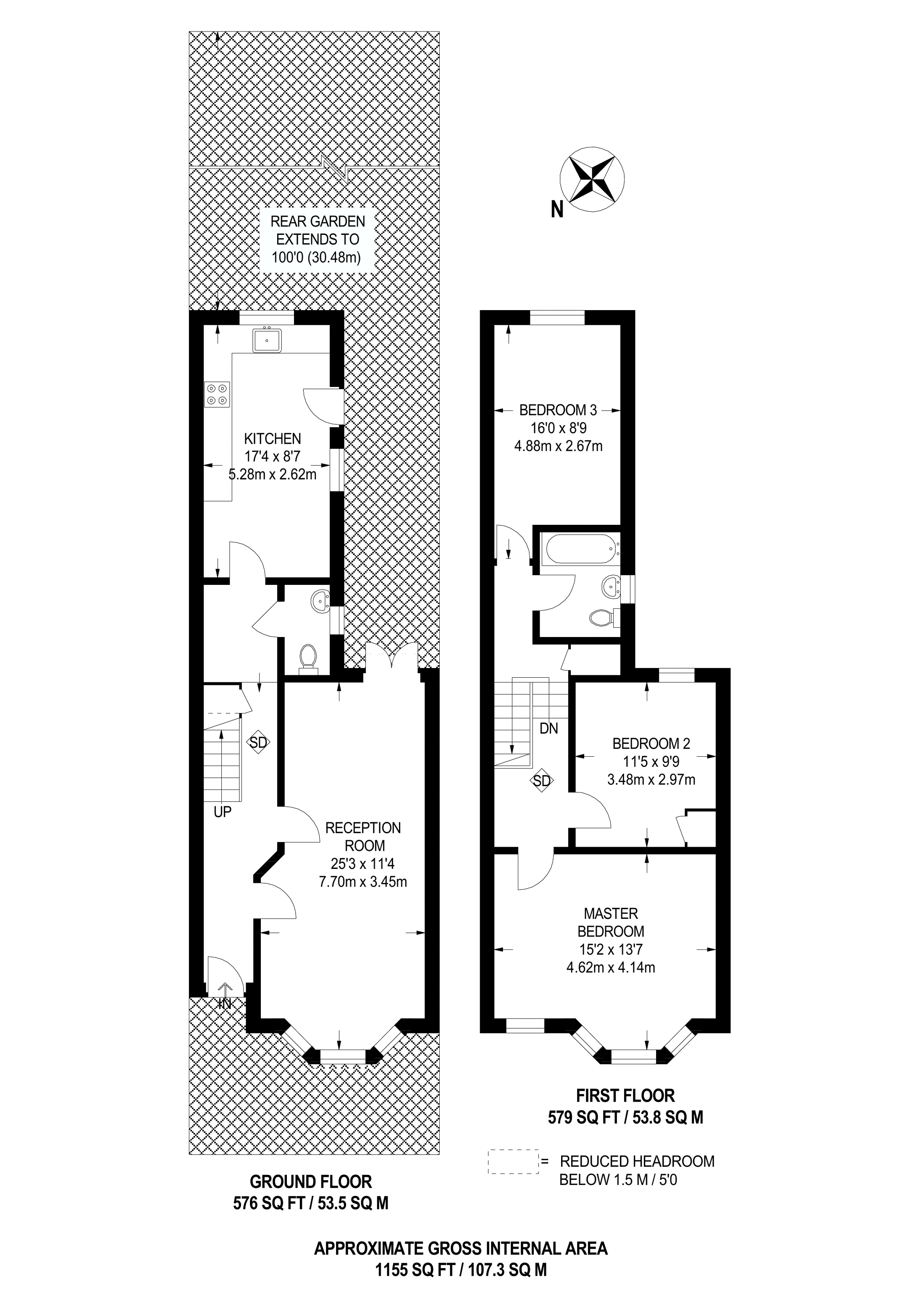 3 Bedrooms  to rent in Browning Road E12, Manor Park,