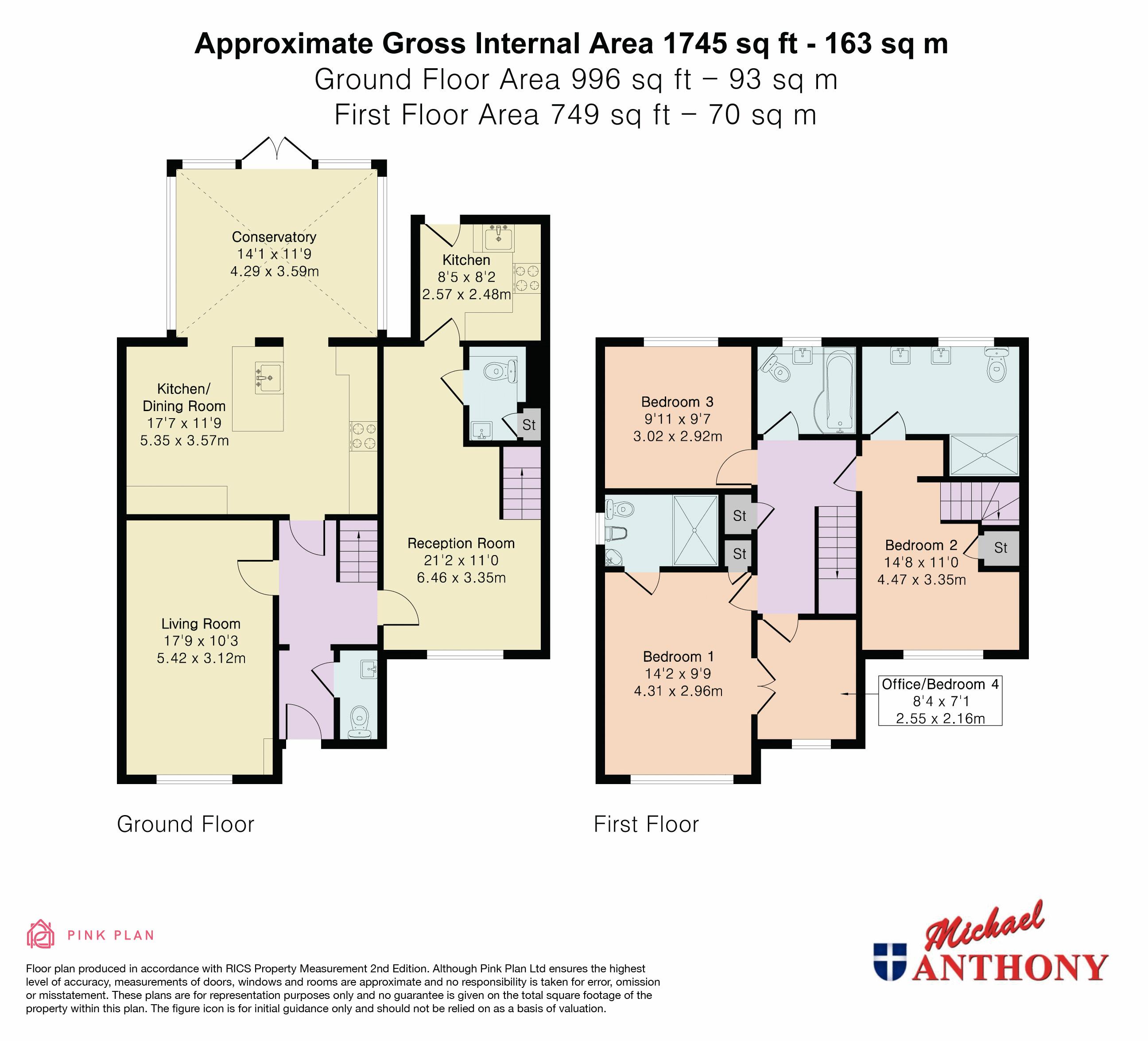 9, Jenkins Close, Milton Keynes floorplan