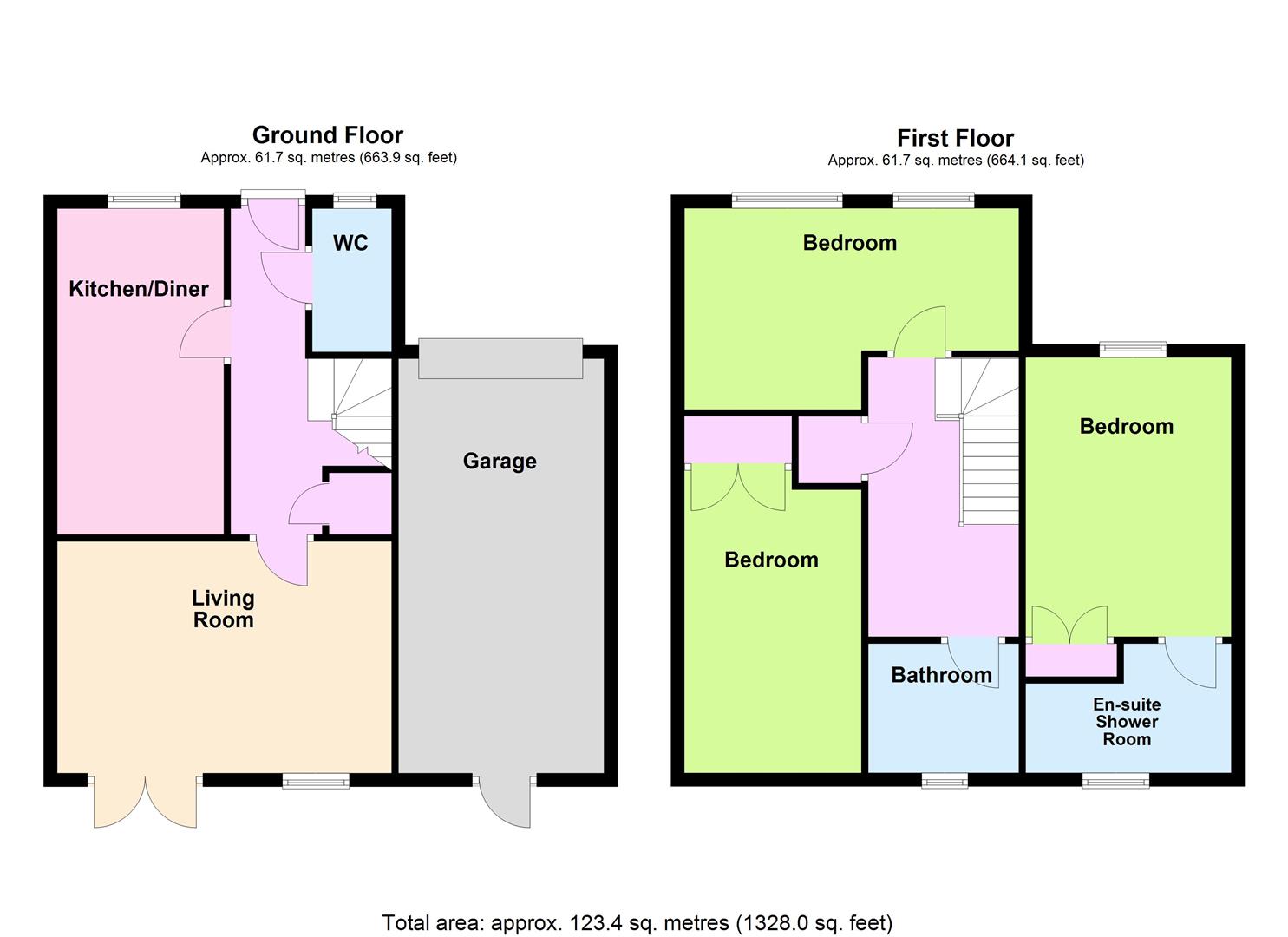 5, Weald Place, Worthing floorplan