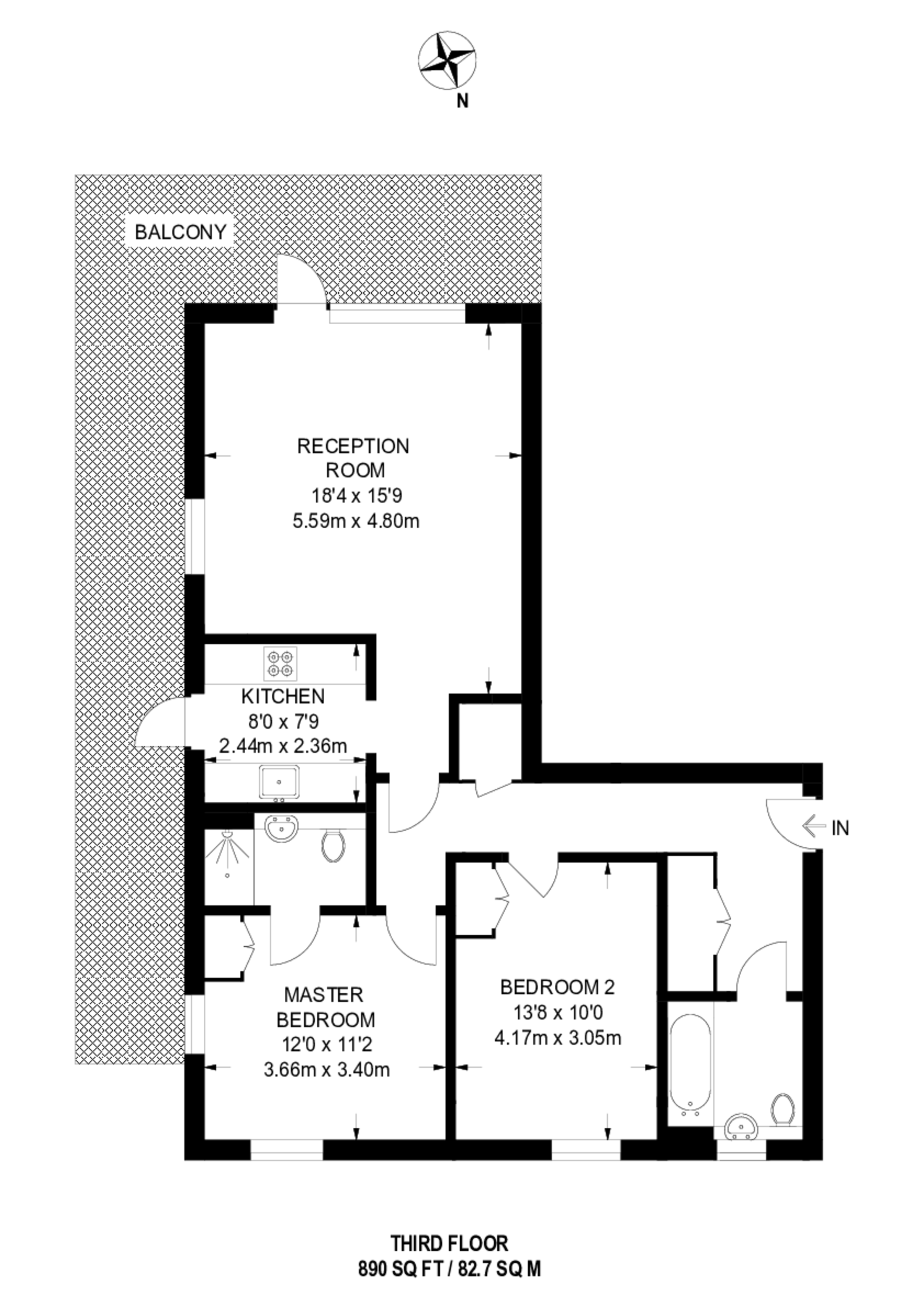 Bollo Bridge Road, Acton floorplan