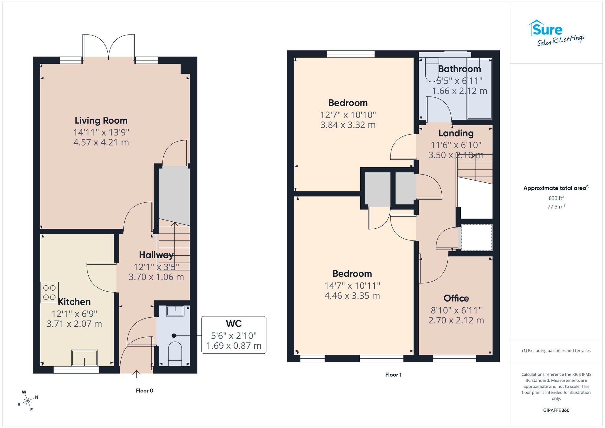 8 Parkinson Road, Burton-On-Trent floorplan