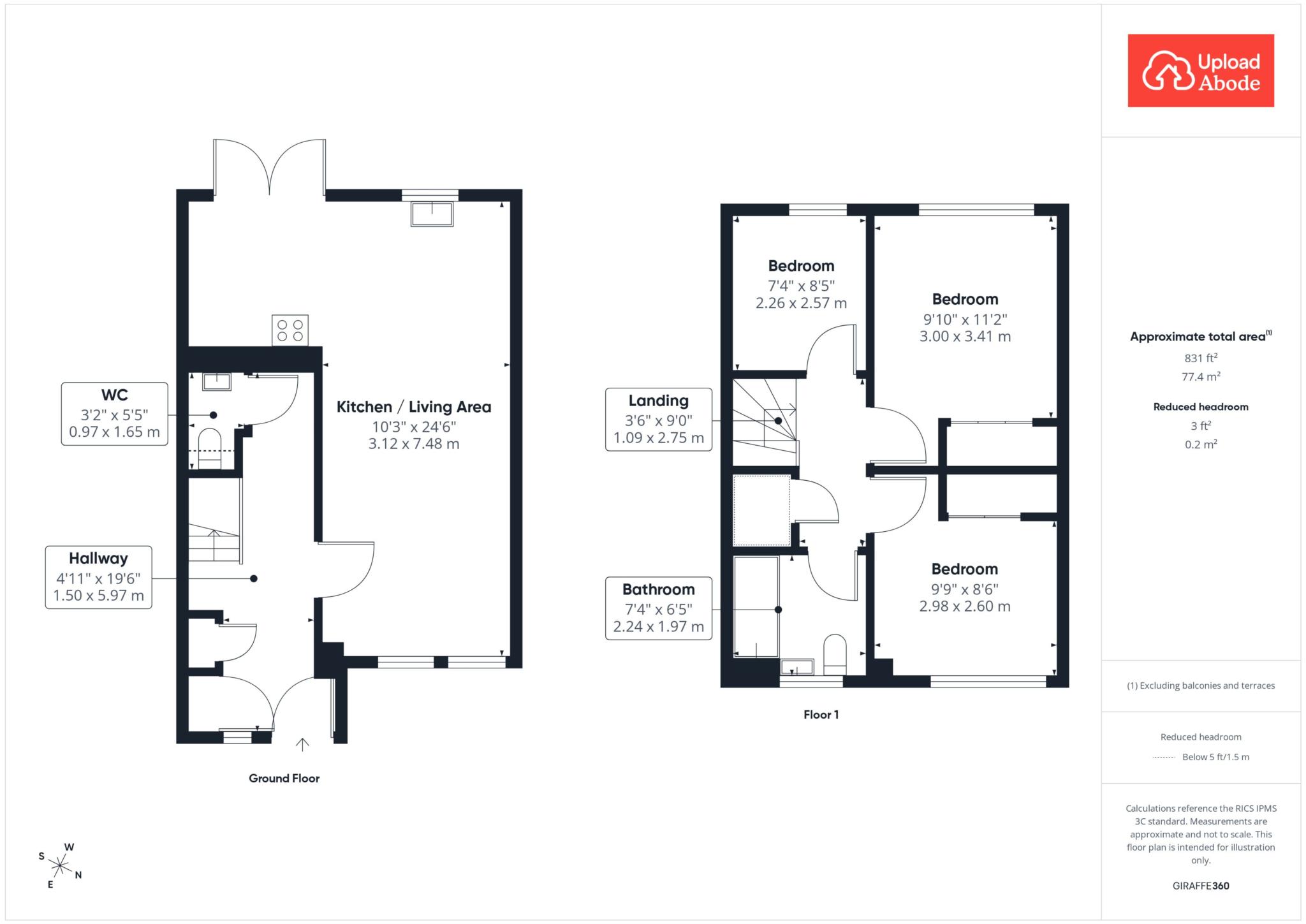 50, Forgehill Crescent, Coatbridge floorplan