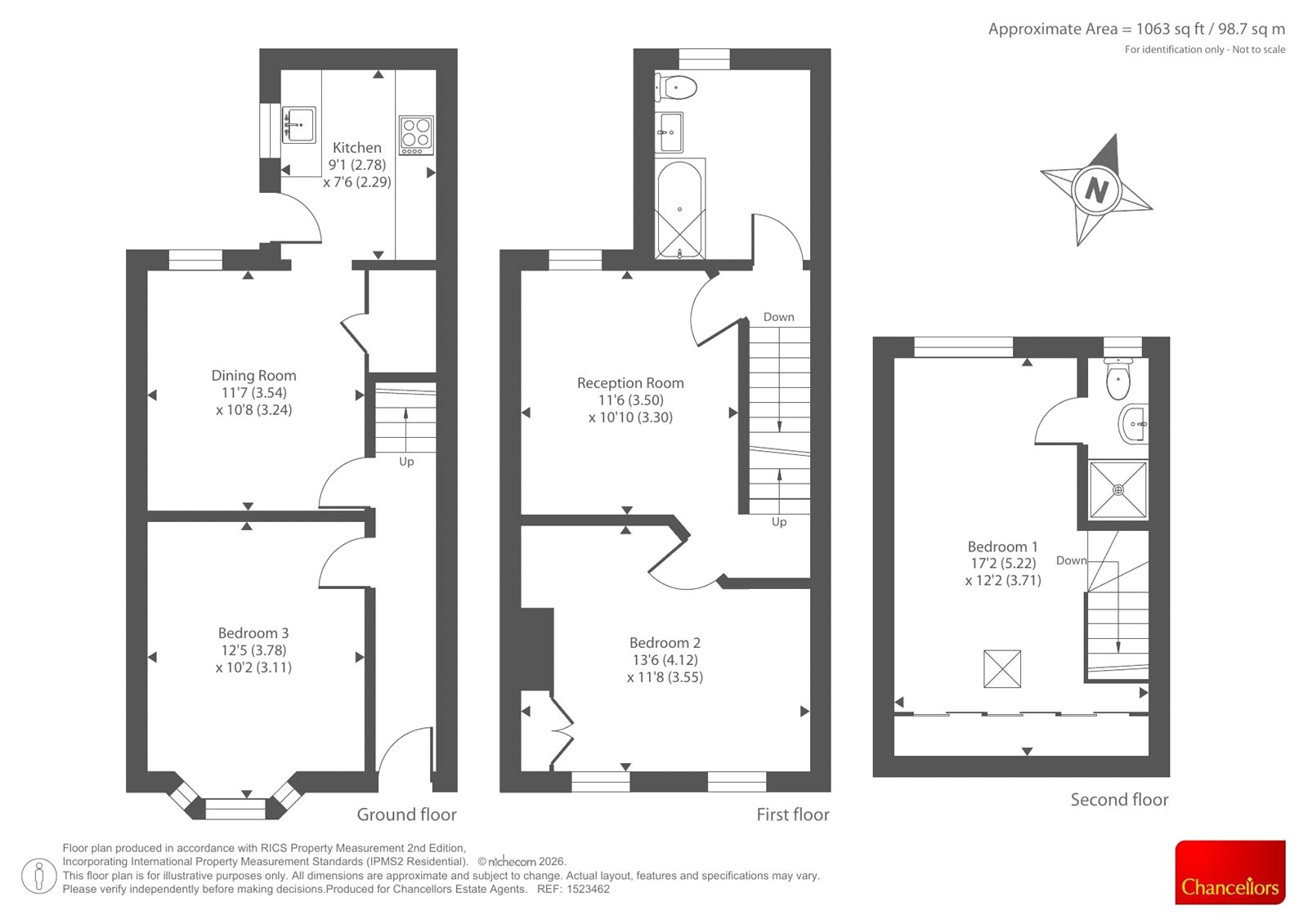 89, East Avenue, Oxfordshire floorplan