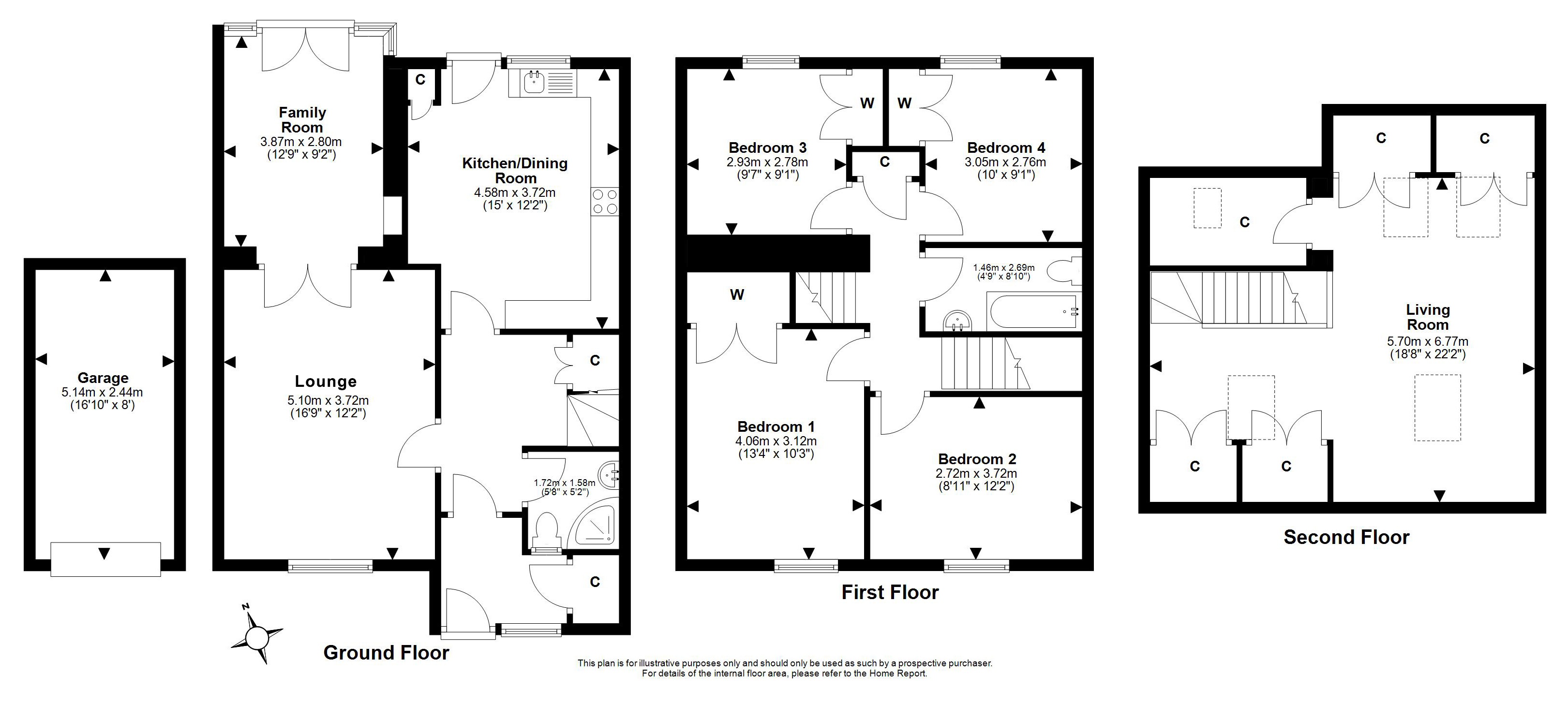9, Bonaly Brae, Bonaly, Edinburgh floorplan