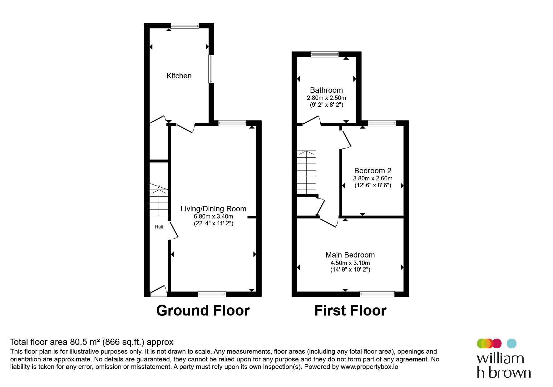 3, Edgell Street, Kettering floorplan