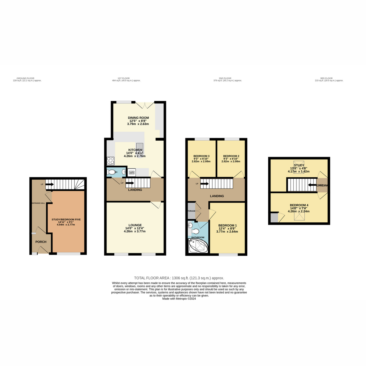 Sixpenny Close, Poole floorplan
