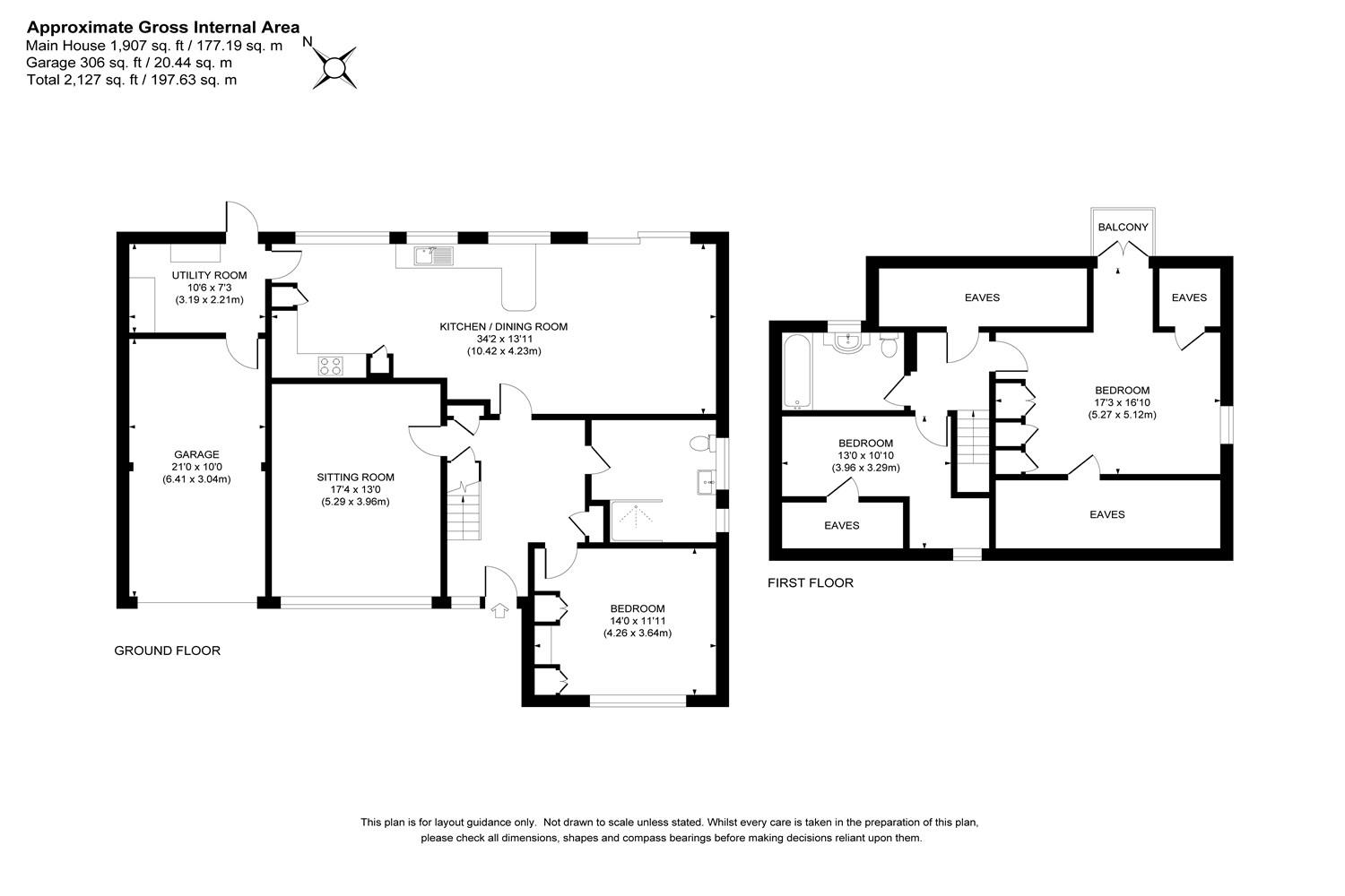 Brock Spinney, Harborough Drive, West Chiltington floorplan