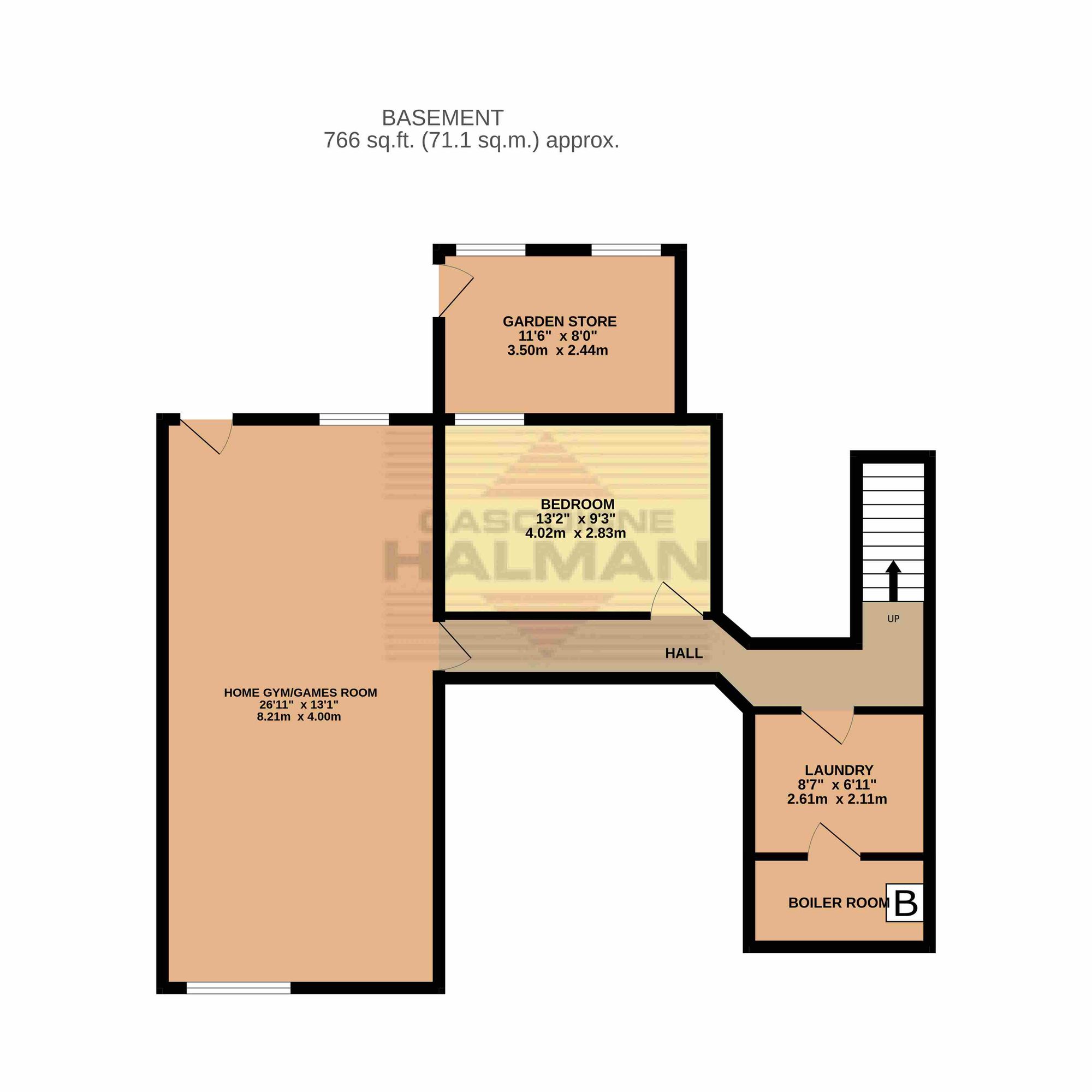 Hillside North Road, Glossop floorplan