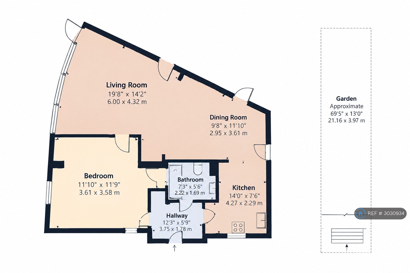 Kingsfield Avenue, Ipswich floorplan