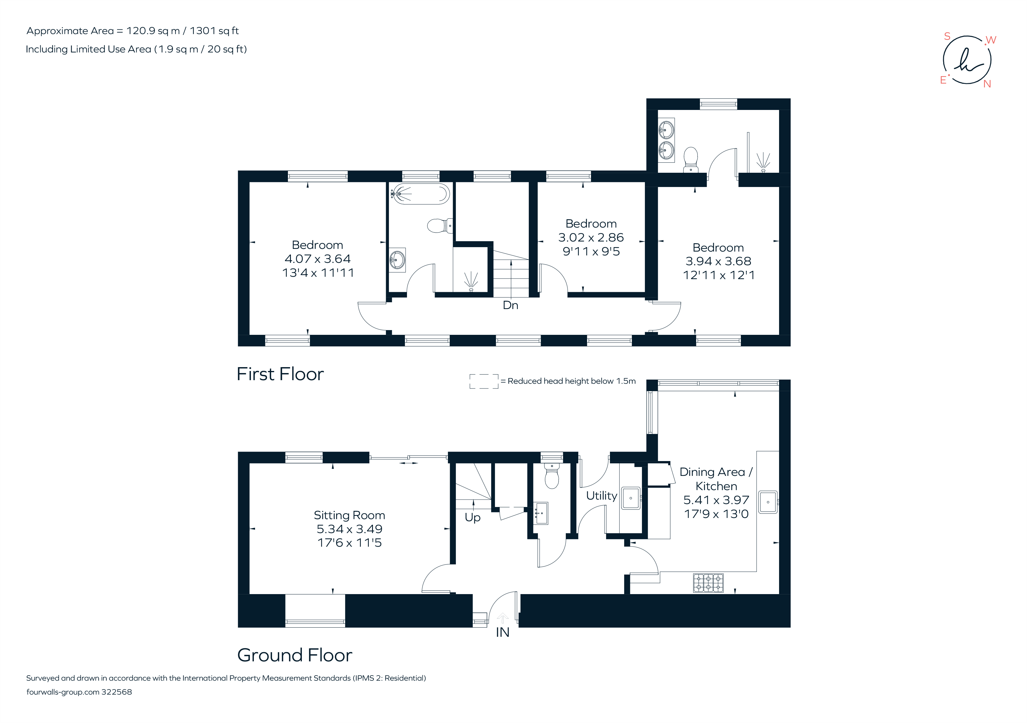 White Bine Court, Holt Pound Farm, Wrecclesham Hill, Farnham GU10, 3 bedroom semidetached house