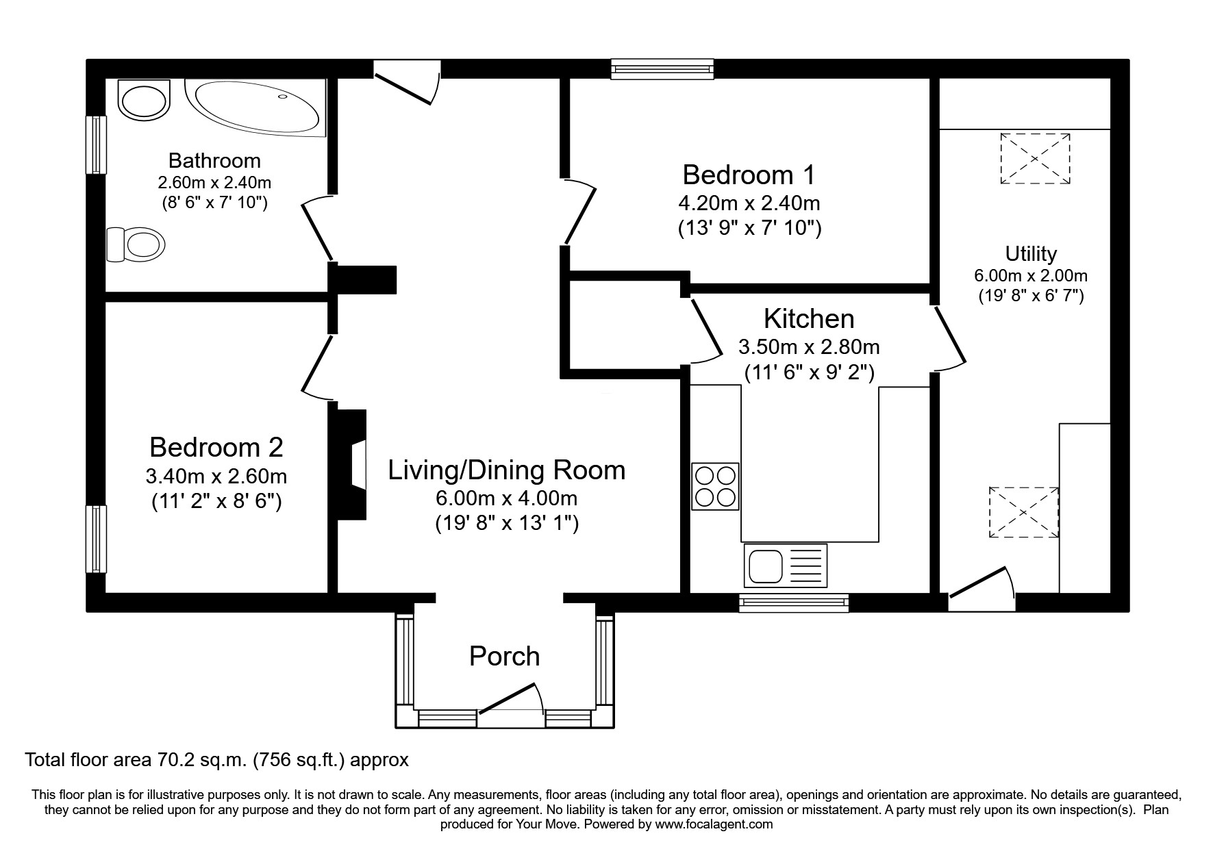 Charlesville Cottage,, Station Hill, Cumbria floorplan
