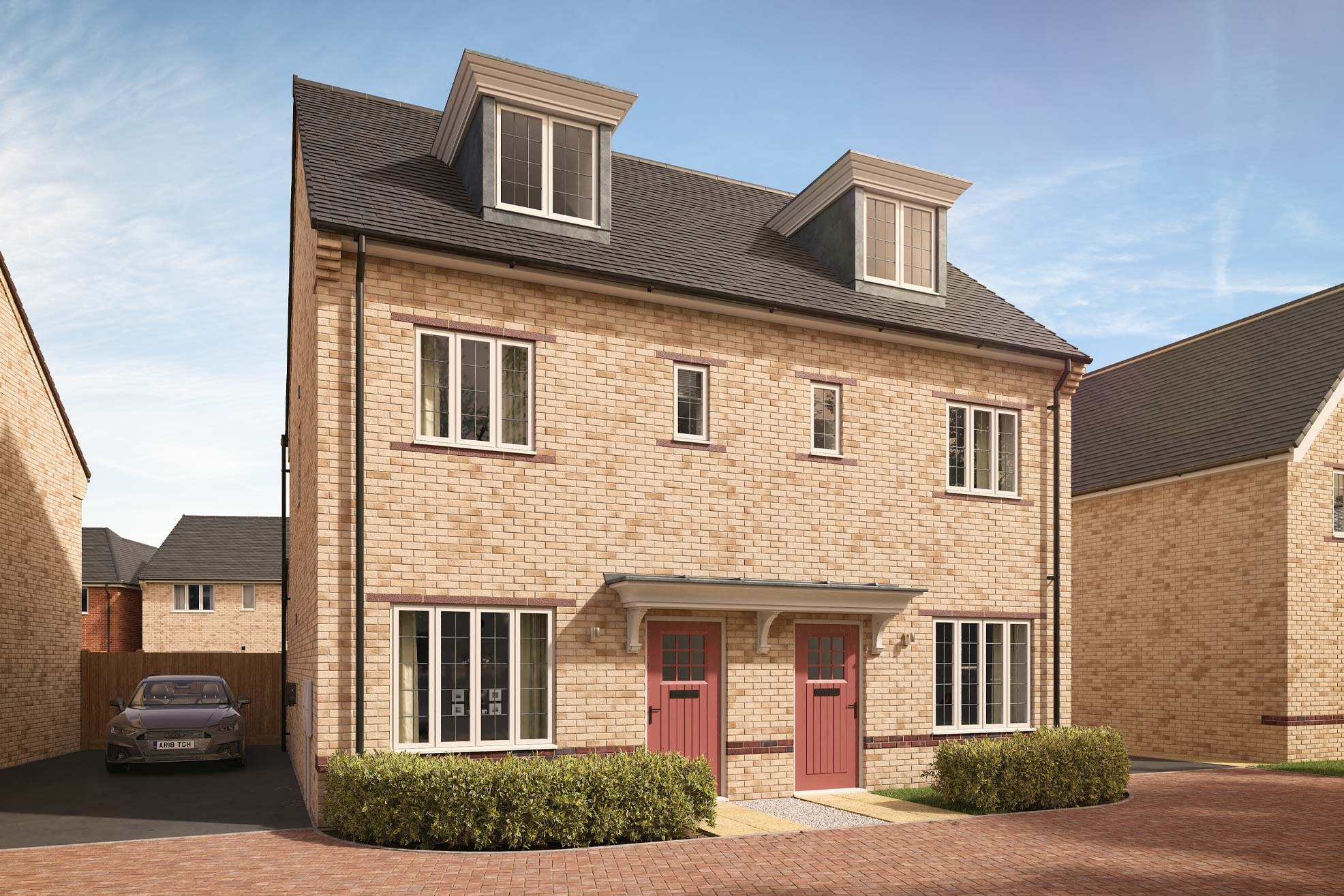 Exterior Mccall Three Bedroom New Build - Plot 4