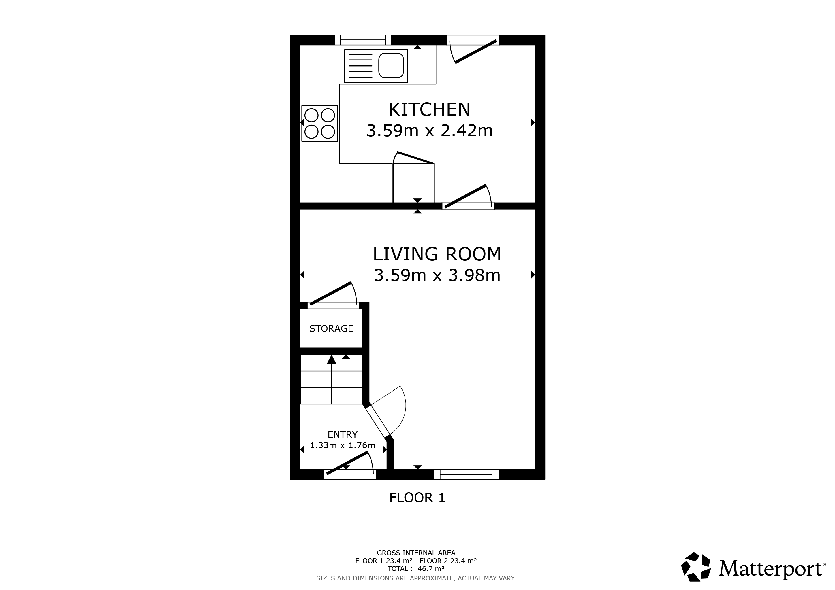 71, Ashwood Road - (FMP), Aberdeen, Aberdeen floorplan