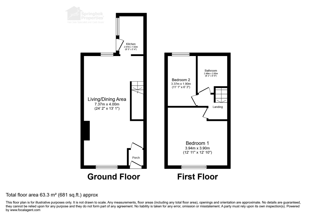 18, High Street, Atherton floorplan