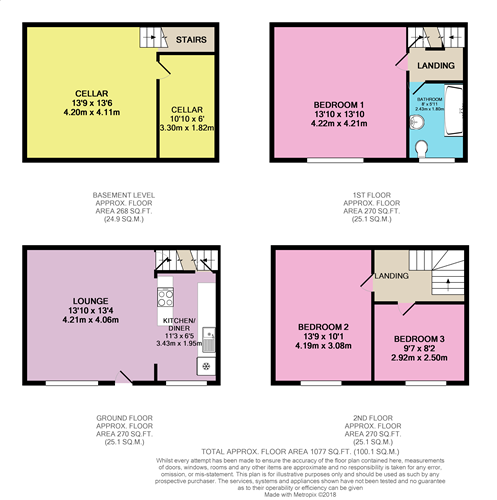 3 Bedrooms Terraced house to rent in Grosmont Terrace, Bramley, Leeds LS13