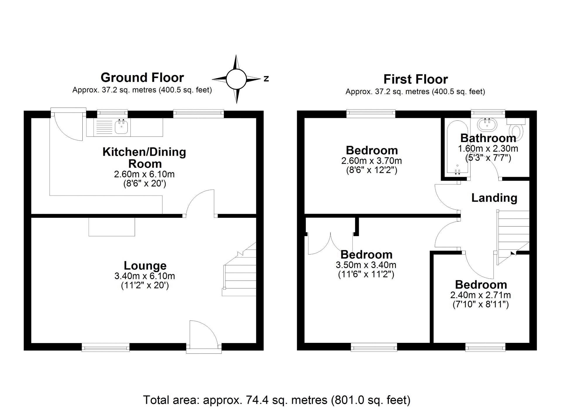 8, Sunniside Avenue, Telford floorplan