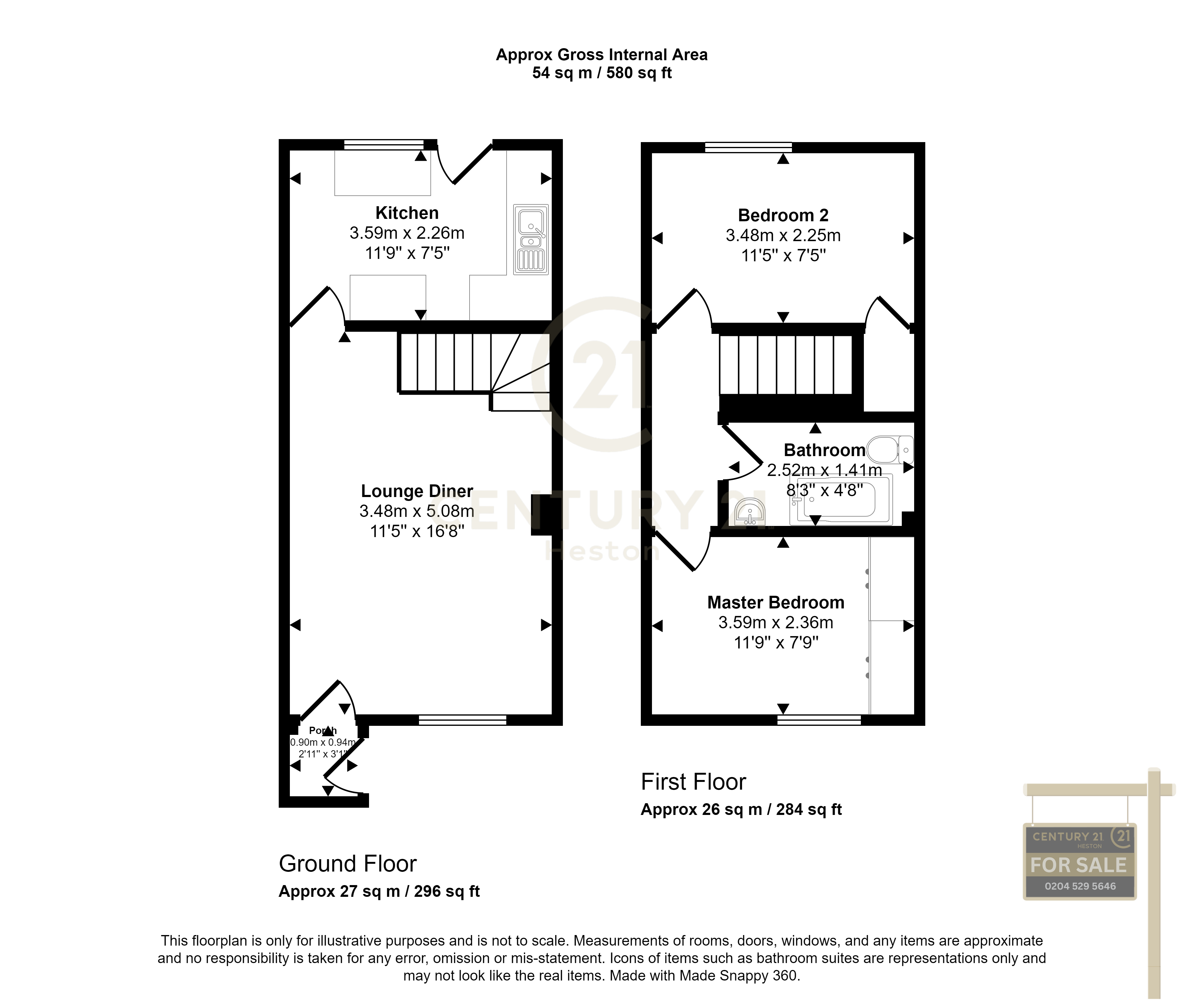 29, New Garden Drive, WEST DRAYTON floorplan