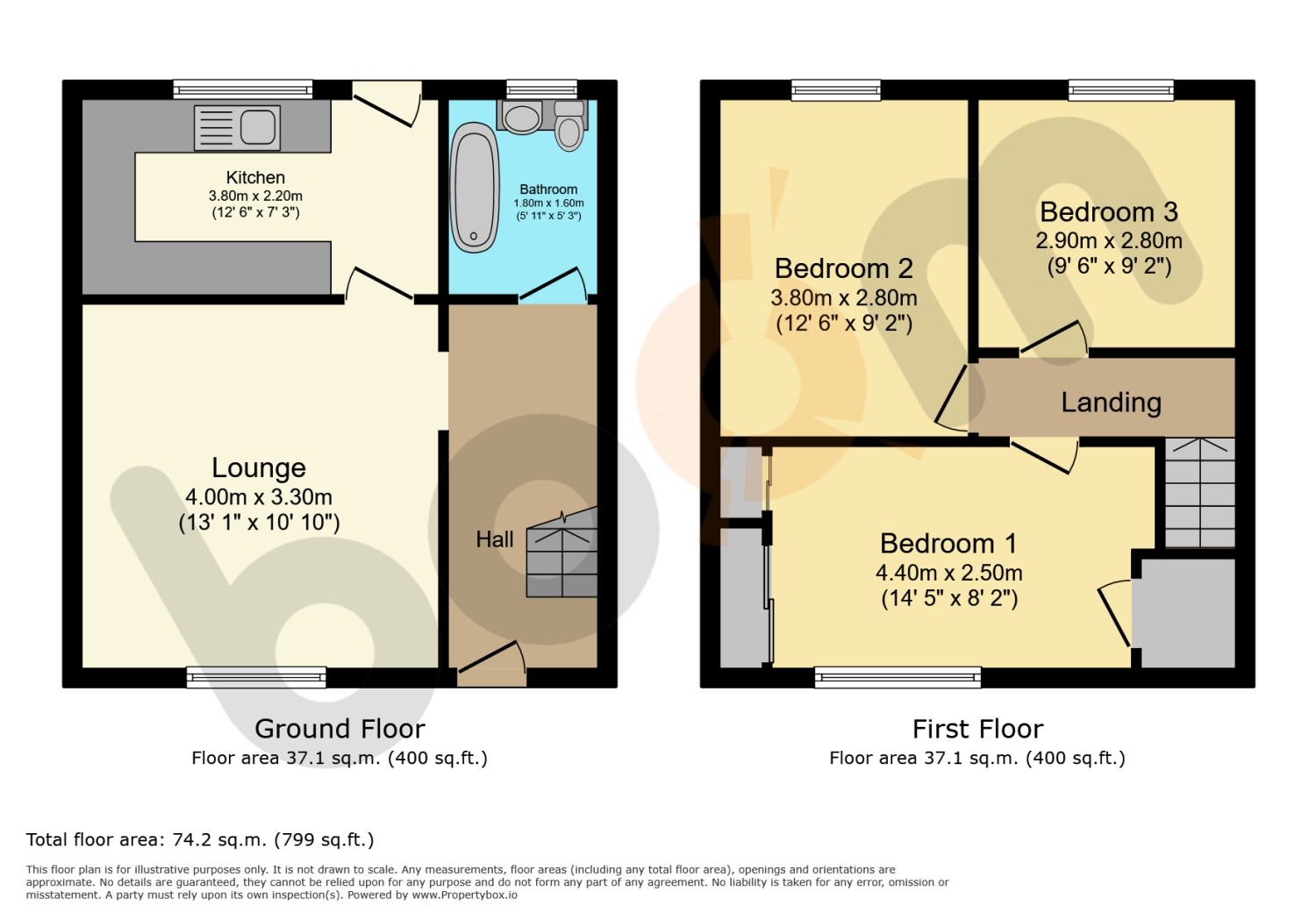 3, Houston Crescent, Dalry floorplan