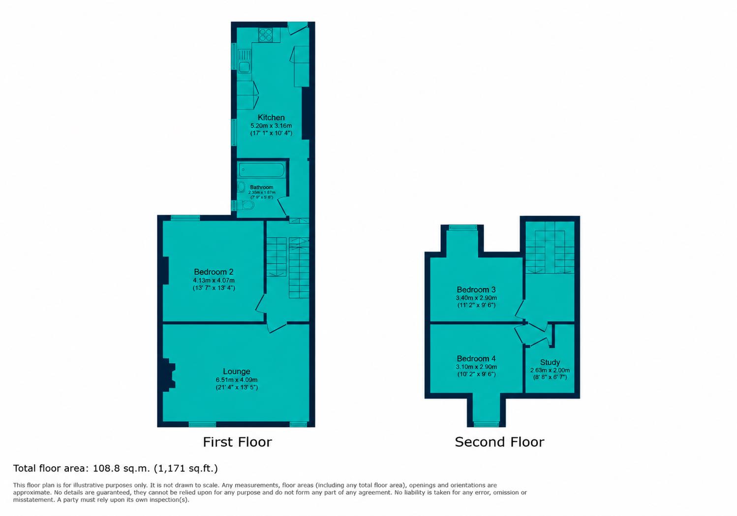 28B, Alexandra Road, Plymouth floorplan