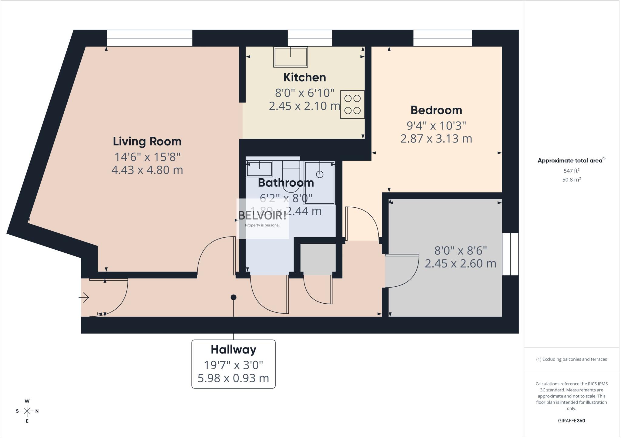 89, St. Matthews Close, Sheffield floorplan