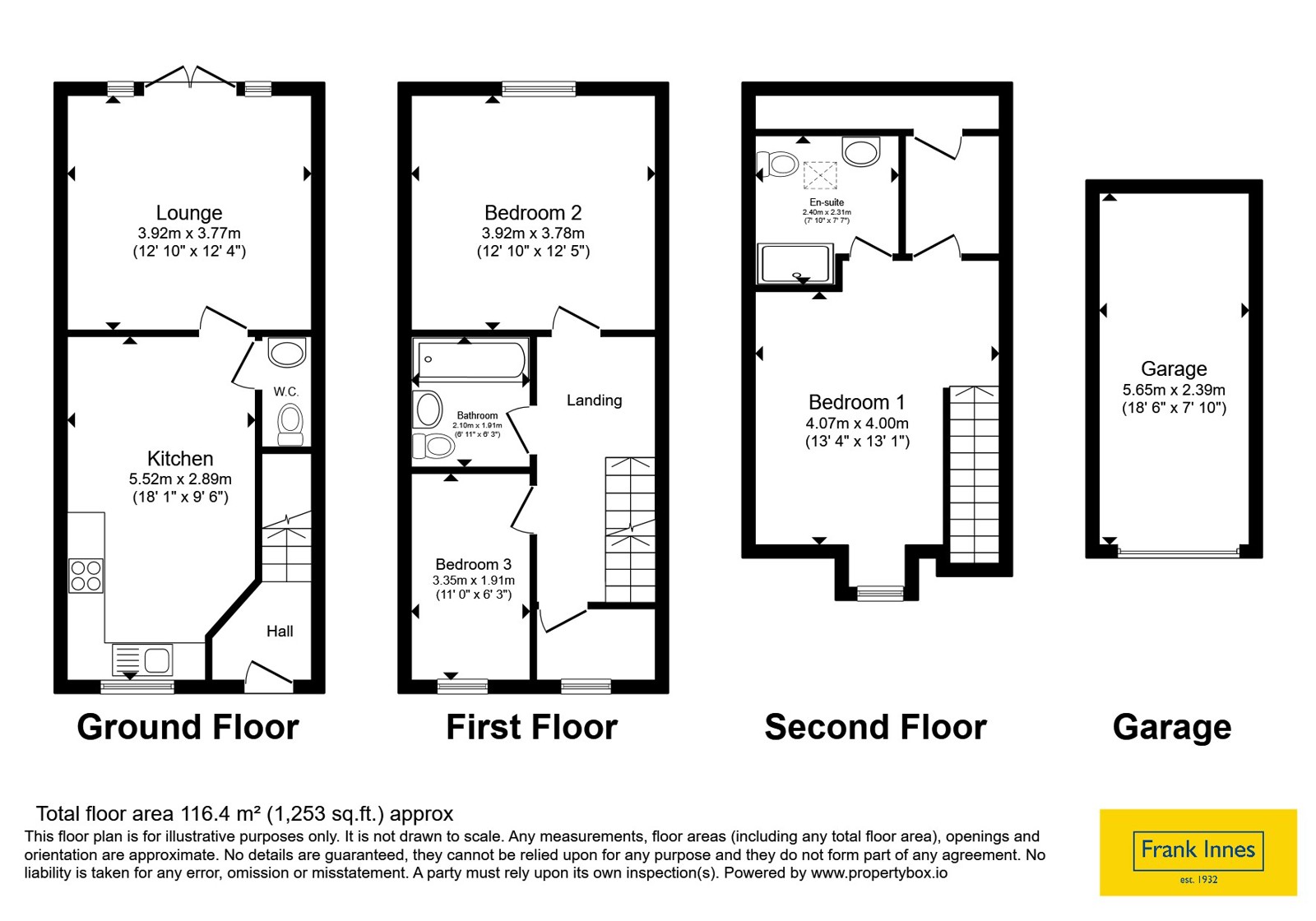 35, Askew Way, Swadlincote floorplan