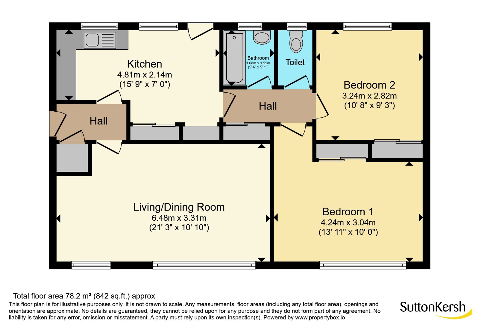 30, Baroncroft Road, Merseyside floorplan