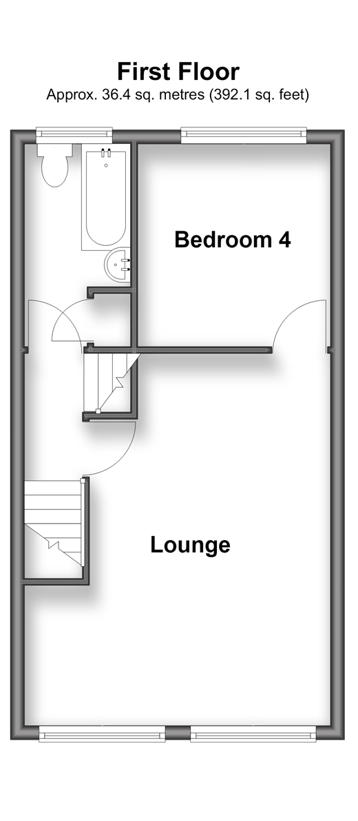 Warwick Road, Rainham floorplan
