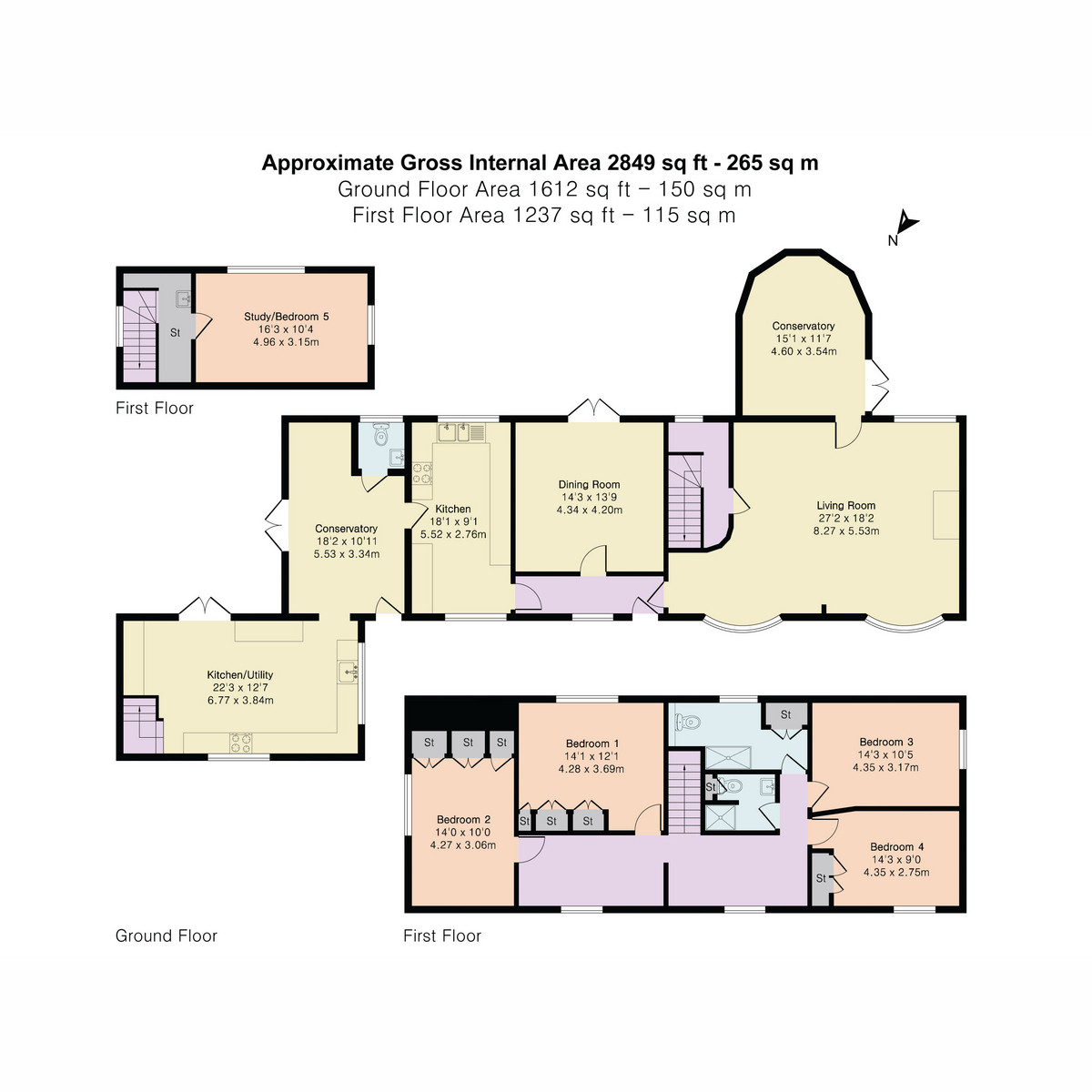 Green Pastures, Bentham Lane, Cheltenham floorplan