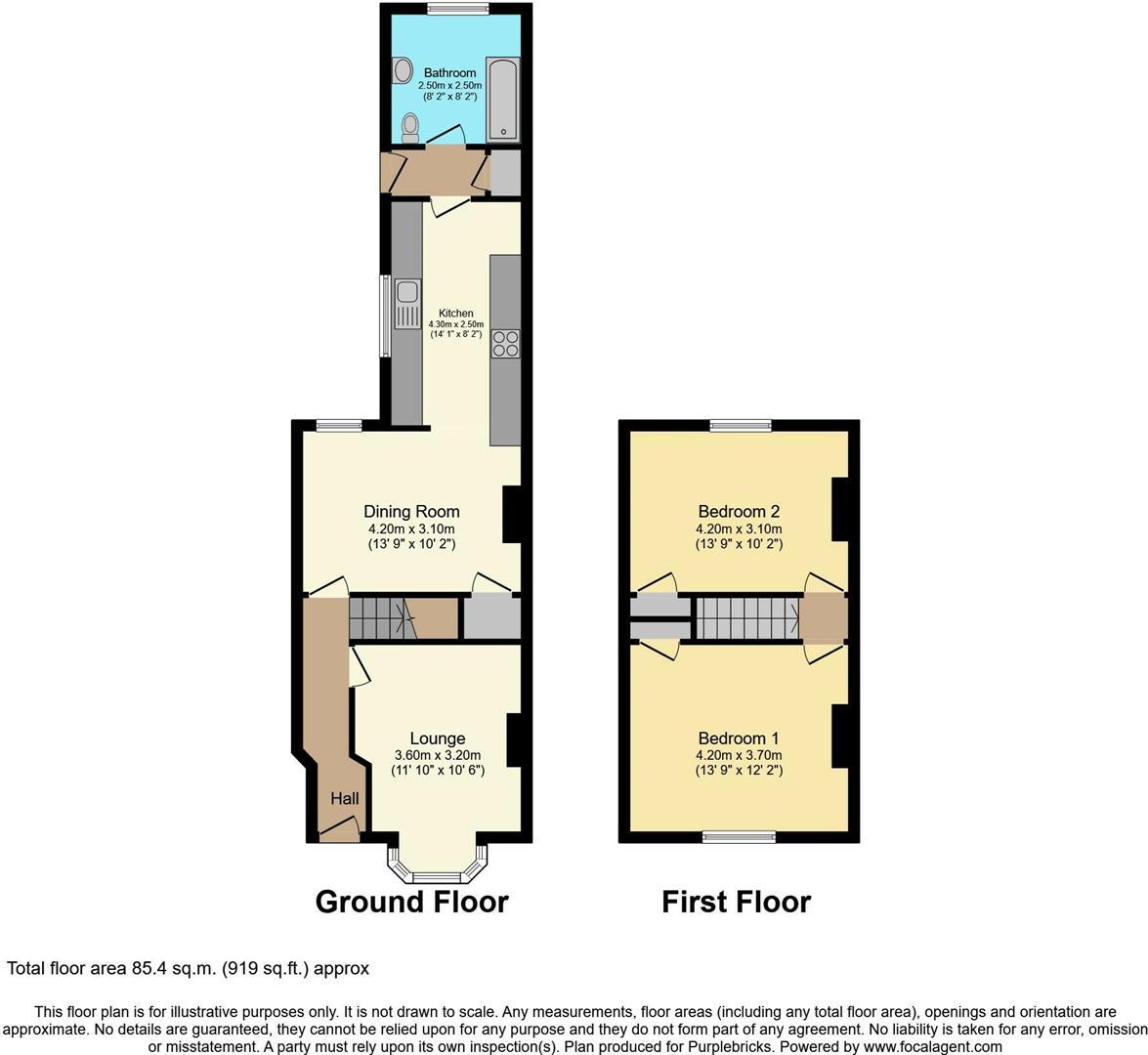Rydal Road, Elson, Gosport floorplan